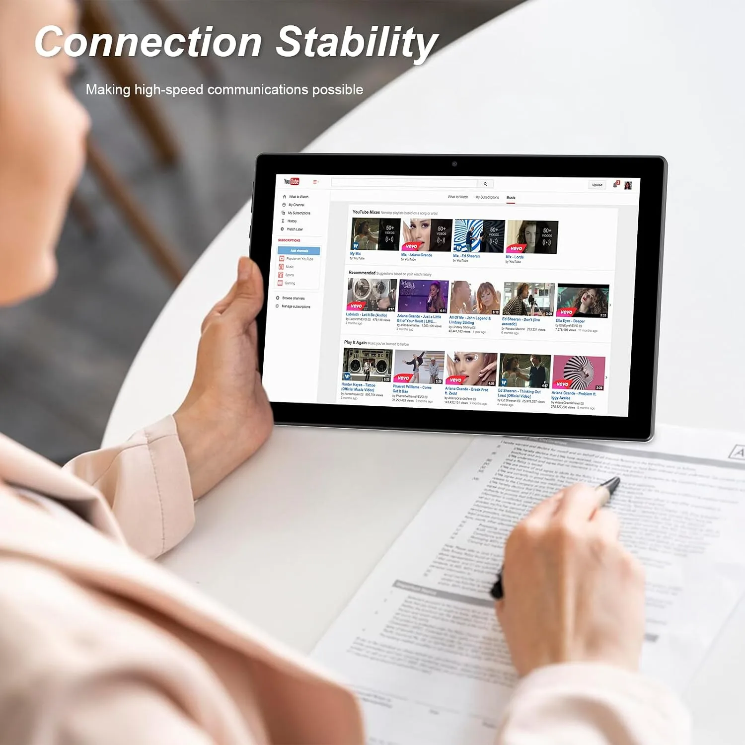 IWEGGO Android 15 Tablet, 10 Inch 18GB RAM+128GB ROM/ 2TB Expandable Tablet, 2.0GHz Quad-core Processor, 1280*800 HD Touch Screen, 5G WiFi6 BT 5.0, 2 in 1 Tablets with Keyboard Case Mouse Stylus Black