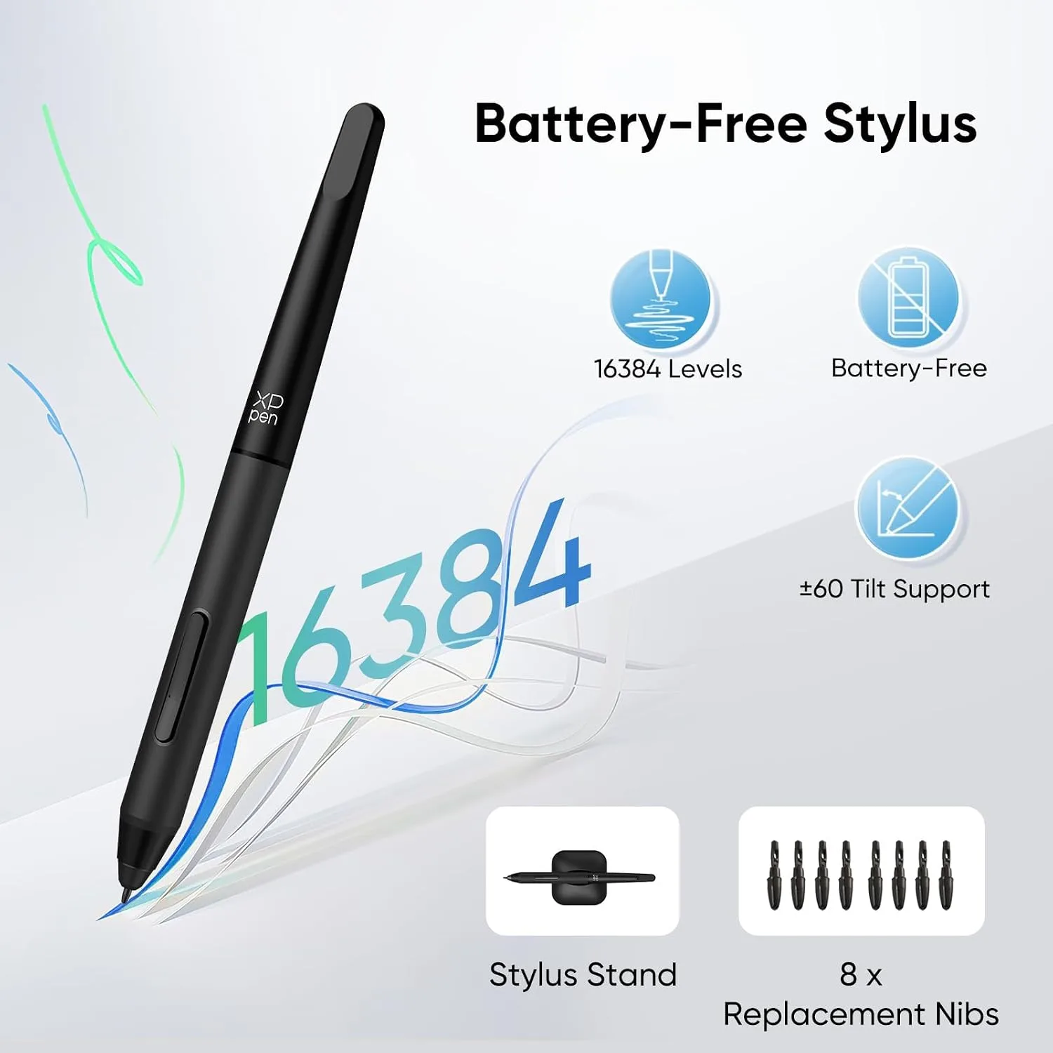 XPPen Deco 01 V3 Drawing Tablet 10x6.25 Graphics Tablet Digital Drawing Tablet for Chromebook with 16384 Levels Pressure Battery-Free Stylus and 8 Shortcut Keys (Green)