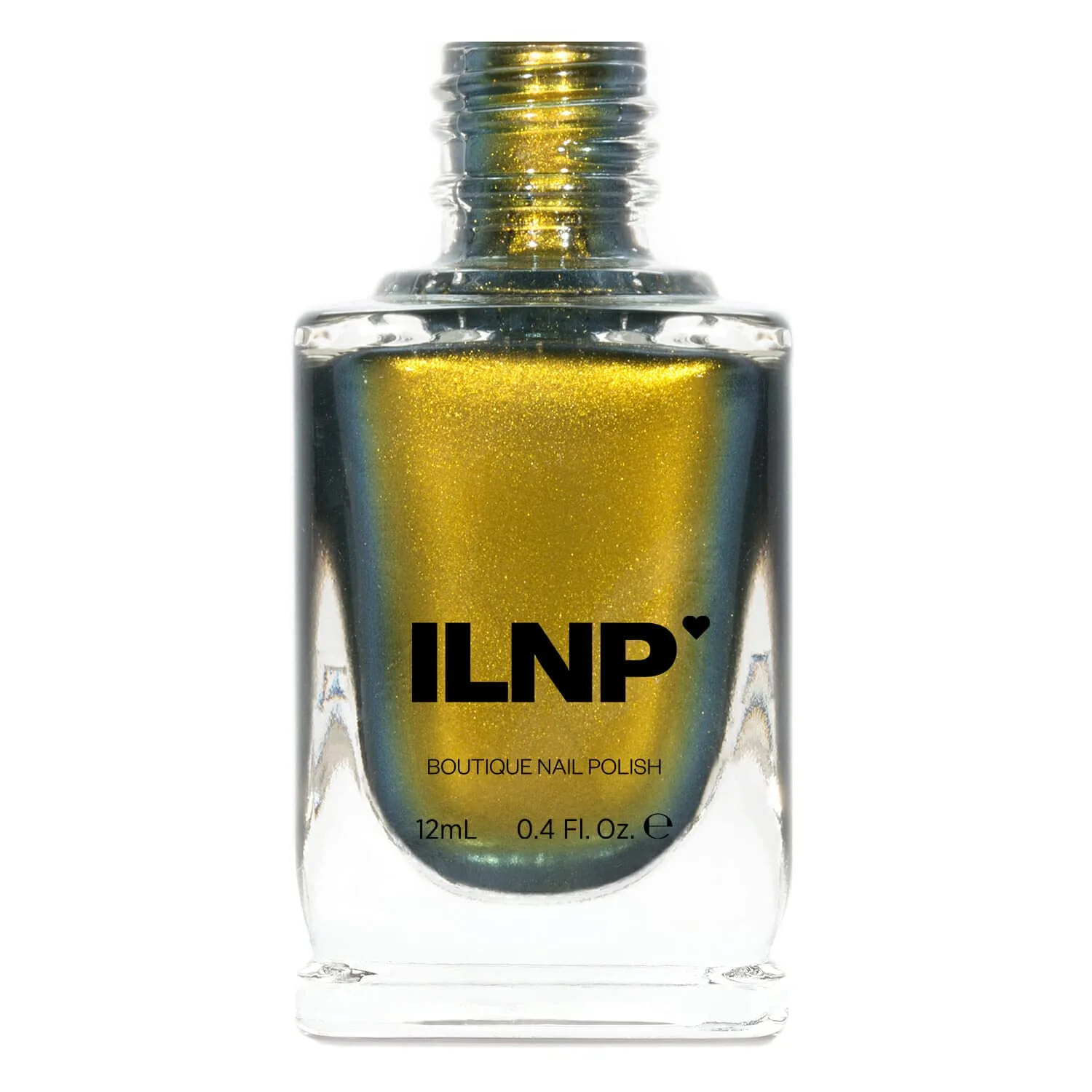 Esmalte de uñas ILNP Bishop Ultra Chrome Oro Oliva Azul Grisáceo