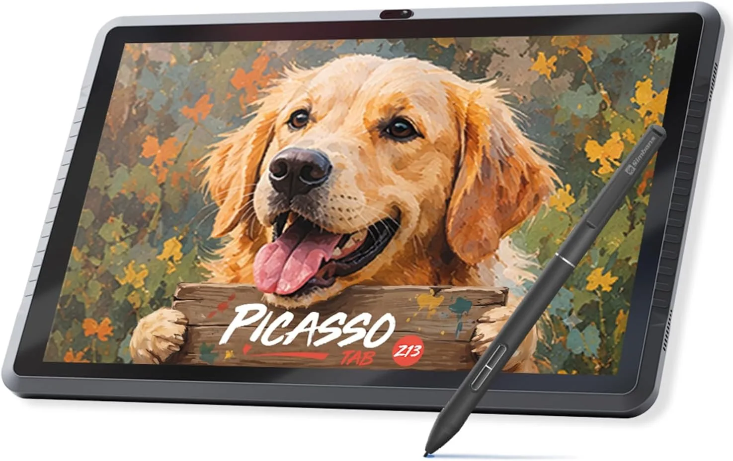 PicassoTab Z13 Standalone EMR Drawing Tablet, Battery-Free 8192 Levels Pen, No Computer Needed, Paper-Like 13.3" Screen, Pro Drawing Apps & Tutorials, Android 15, Designed for PRO Artists -Z13