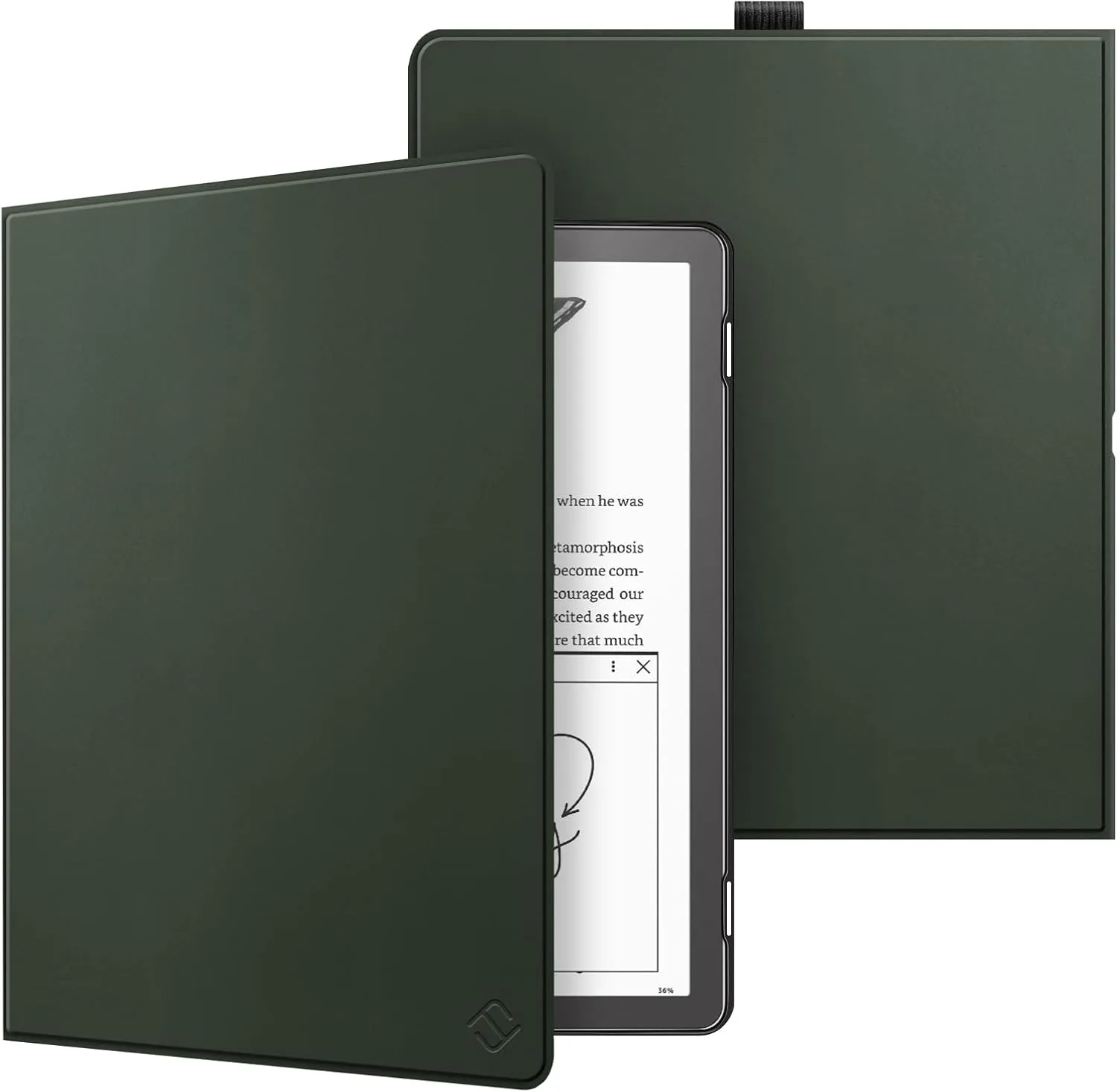 Fintie Slimshell Case for 10.2" Kindle Scribe 2024/2022, Alpine Green