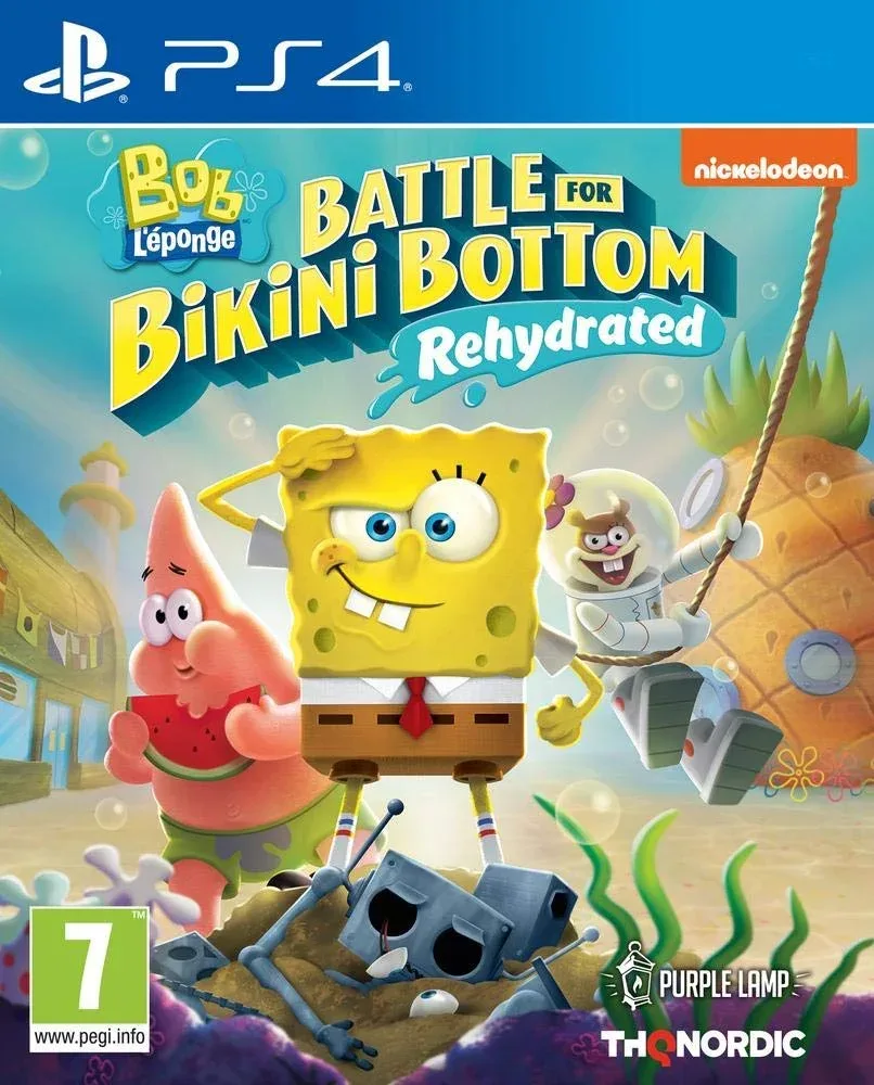 Videojuego SpongeBob SquarePants: Battle for Bikini Bottom - Rehydrated para PS4