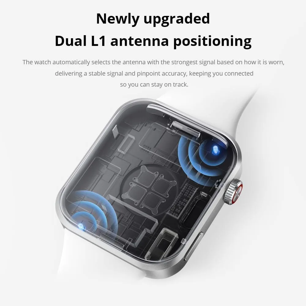 XIAOMI Redmi Watch 6 Smart Watch, 2.07'' AMOLED Display, GPS, Heart Rate/Sleep/Stress Tracking, 150+ Sports Modes, 24-Day Battery Life, 5ATM, for Android & iOS, Silver