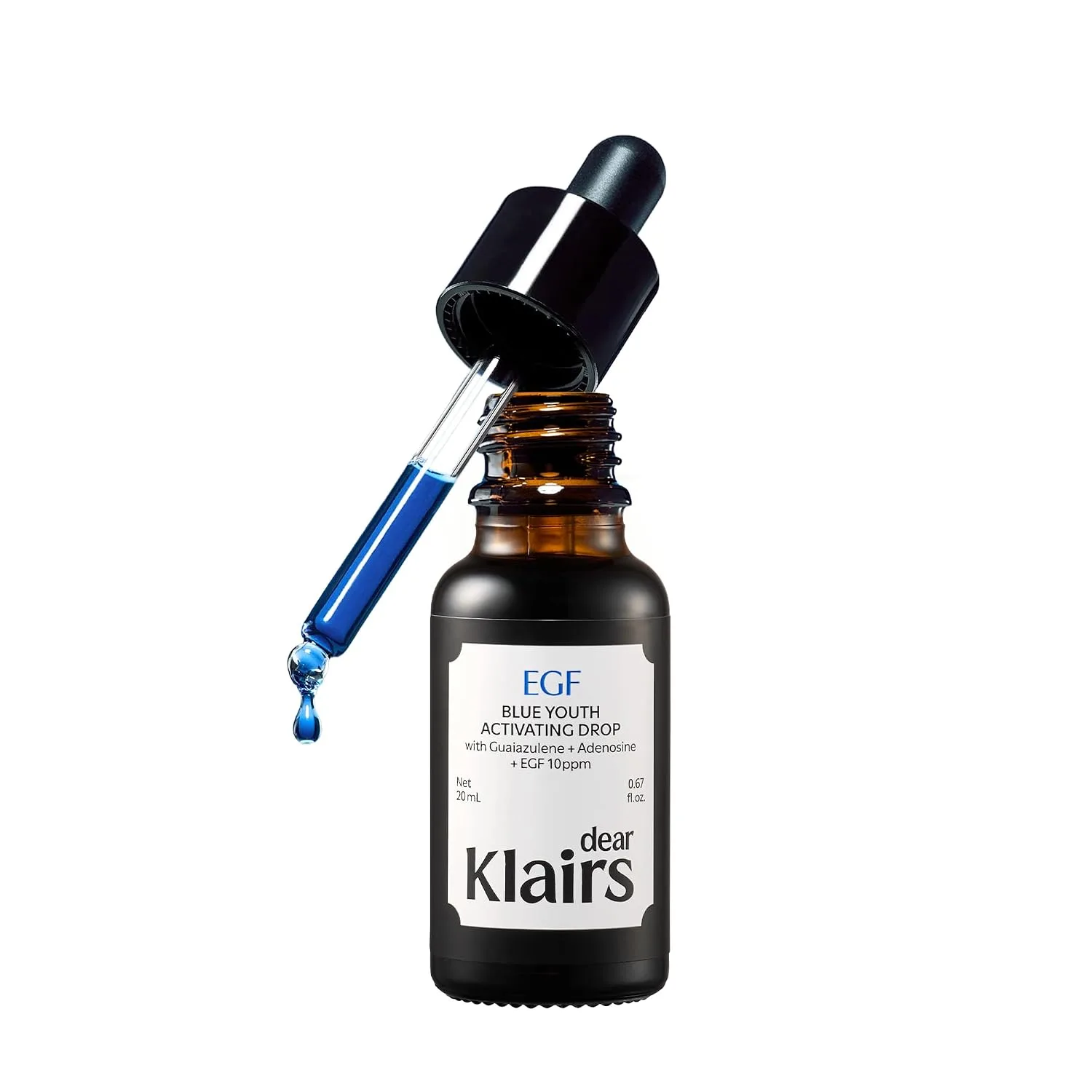 DearKlairs EGF Serum - Blue Youth Activating Drop, 0.67 Fl Oz