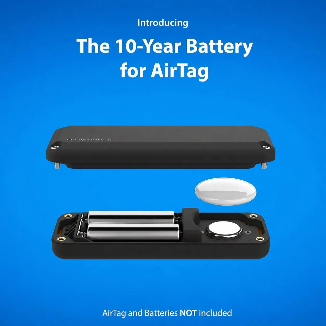 Elevation Lab AirTag 10-Year Extended Battery Case