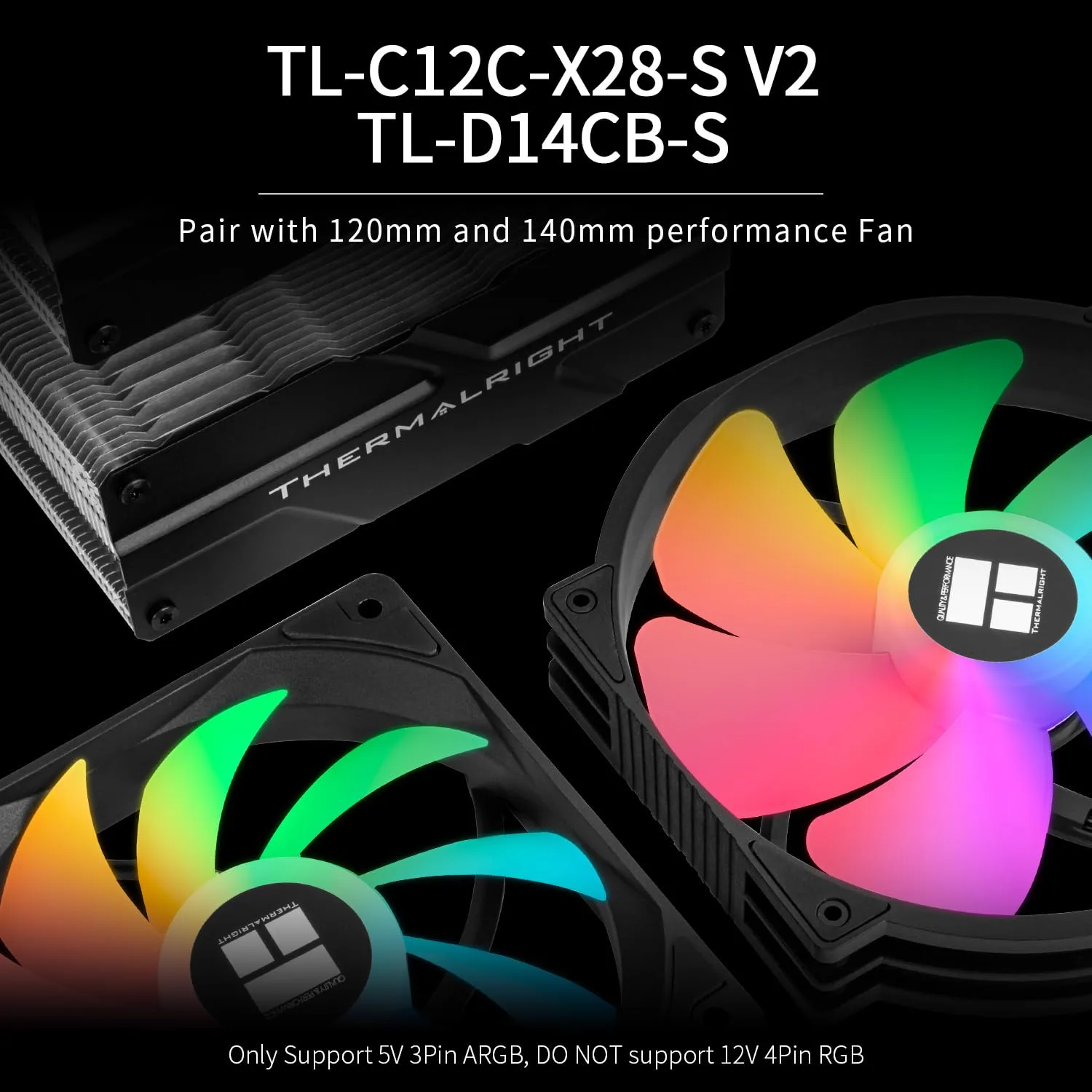 Thermalright Peerless Assassin 140 SE ARGB CPU Cooler,Dual Towers and Fans