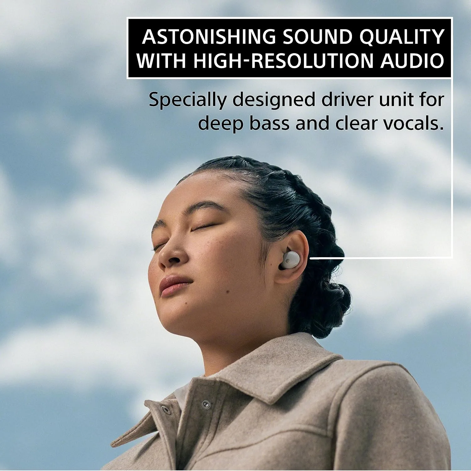 Sony WF-1000XM5 Premium Noise Cancelling Truly Wireless Earbuds, Black