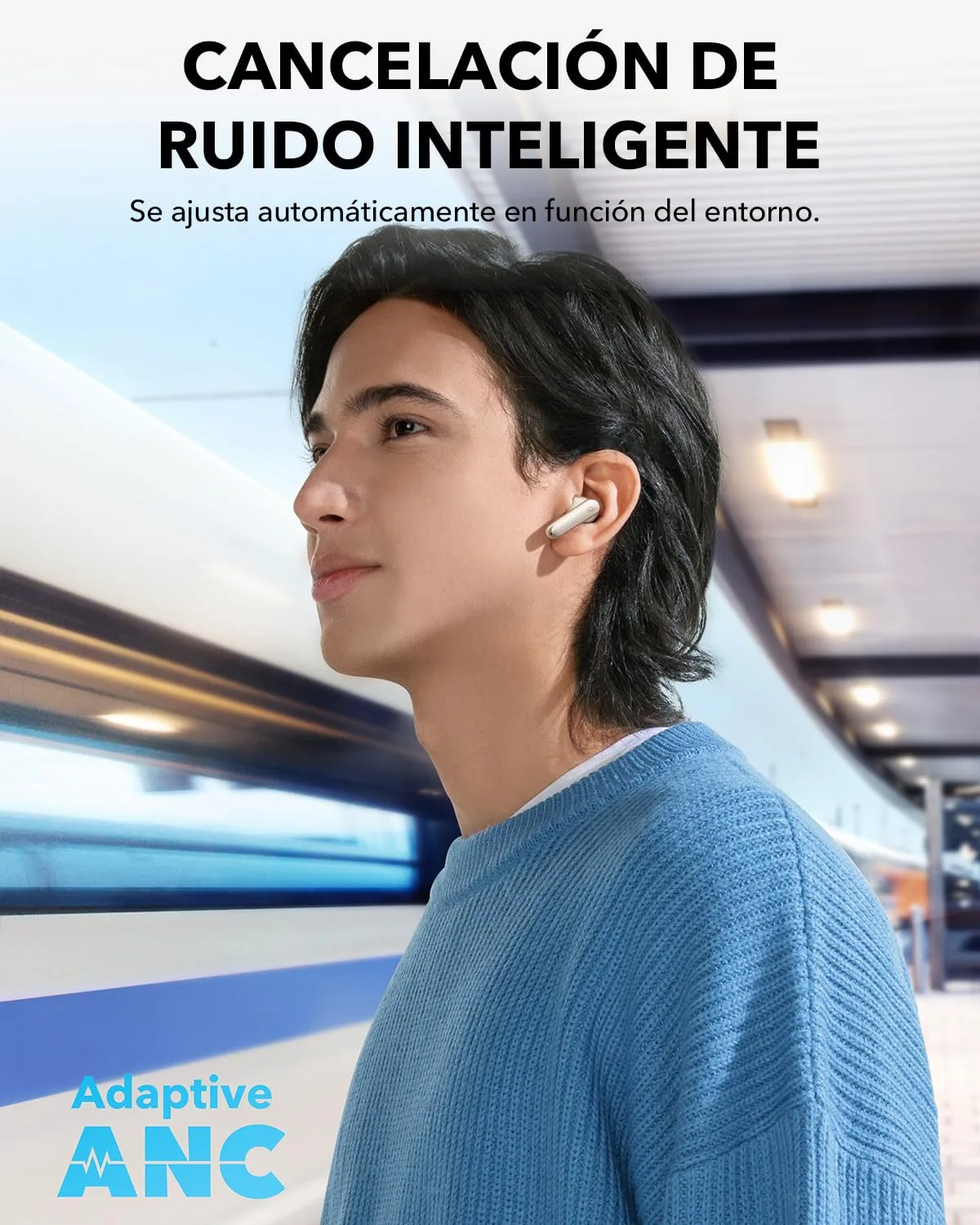 Soundcore P40i by Anker Noise Cancelling Earbuds with Adaptive ANC
