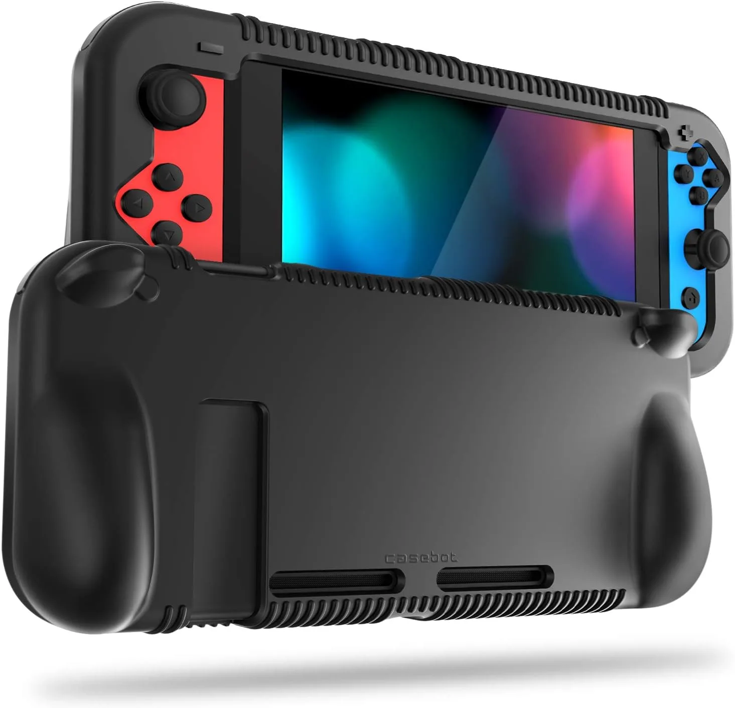 FINTIE Soft Silicone Protective Case Compatible with Nintendo Switch 2017