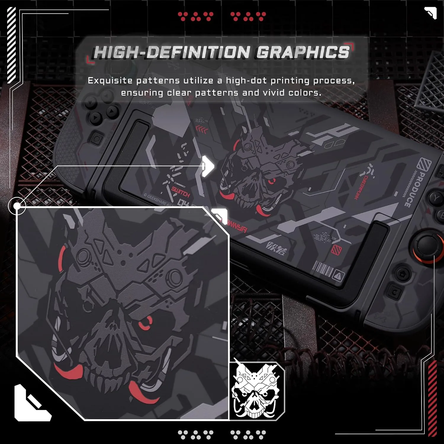 GeekShare Protective Shell Dockable Hard Case Compatible with Switch 2