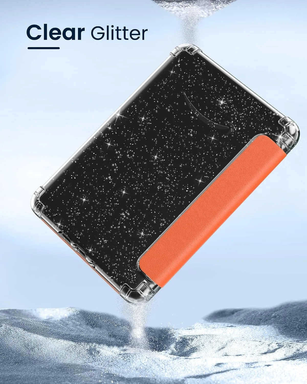 MoKo Case for 7" Kindle Paperwhite 12th Gen & Colorsoft 2024, Orange