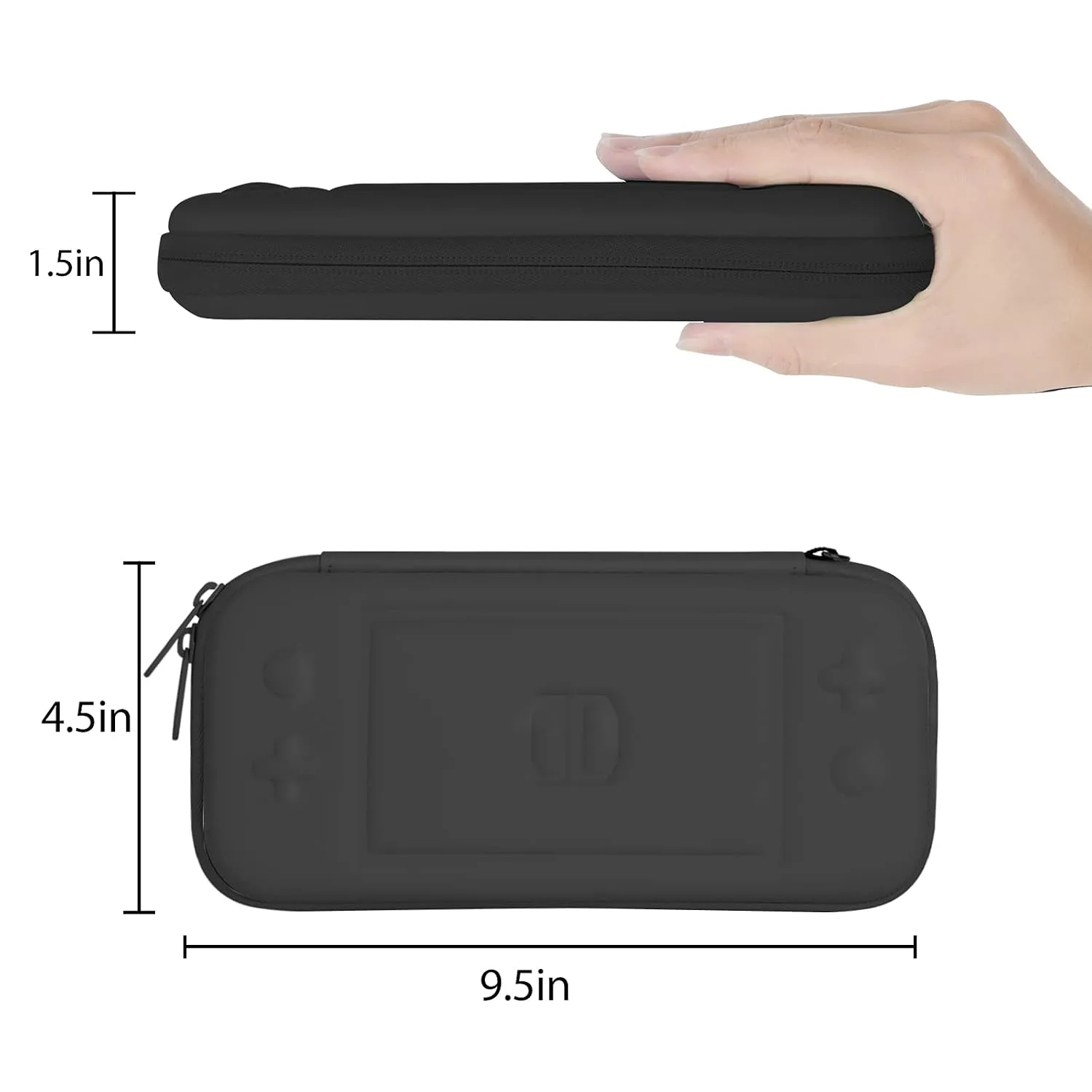 CoBak Carrying Case for Nintendo Switch Lite with 1 Screen Protector