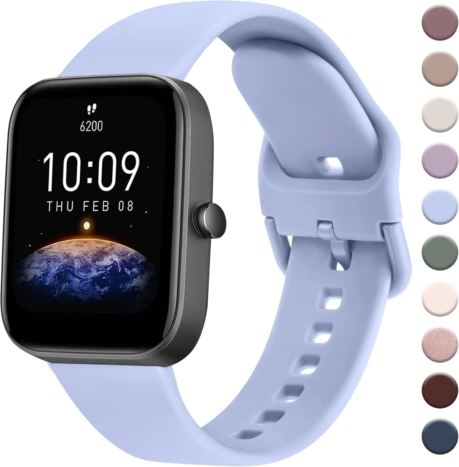 AK Band for Amazfit GTS 4 / GTS 4 Mini / GTS 3 / GTS 2 / GTS 2e / GTS 2 mini / GTS / GTR mini Bands, 20mm Soft Replacement Sport Strap for Amazfit Bip 3 / Bip 3 Pro / Bip U Pro / Bip / Bip Lite / Bip S / Bip S lite / Bip U Smart Watch Women Men