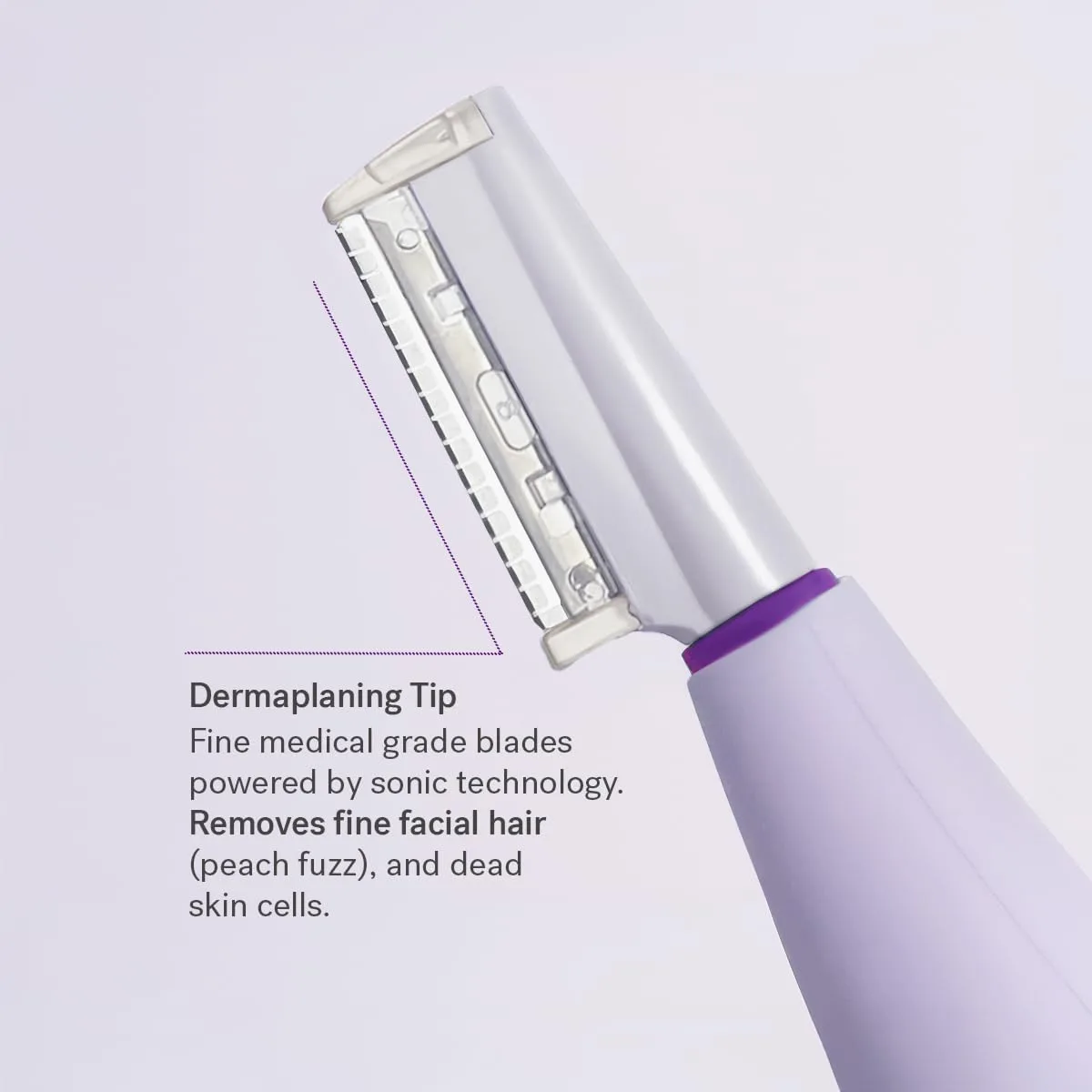 Michael Todd Beauty Sonicsmooth Dermaplane Razor for Women Face