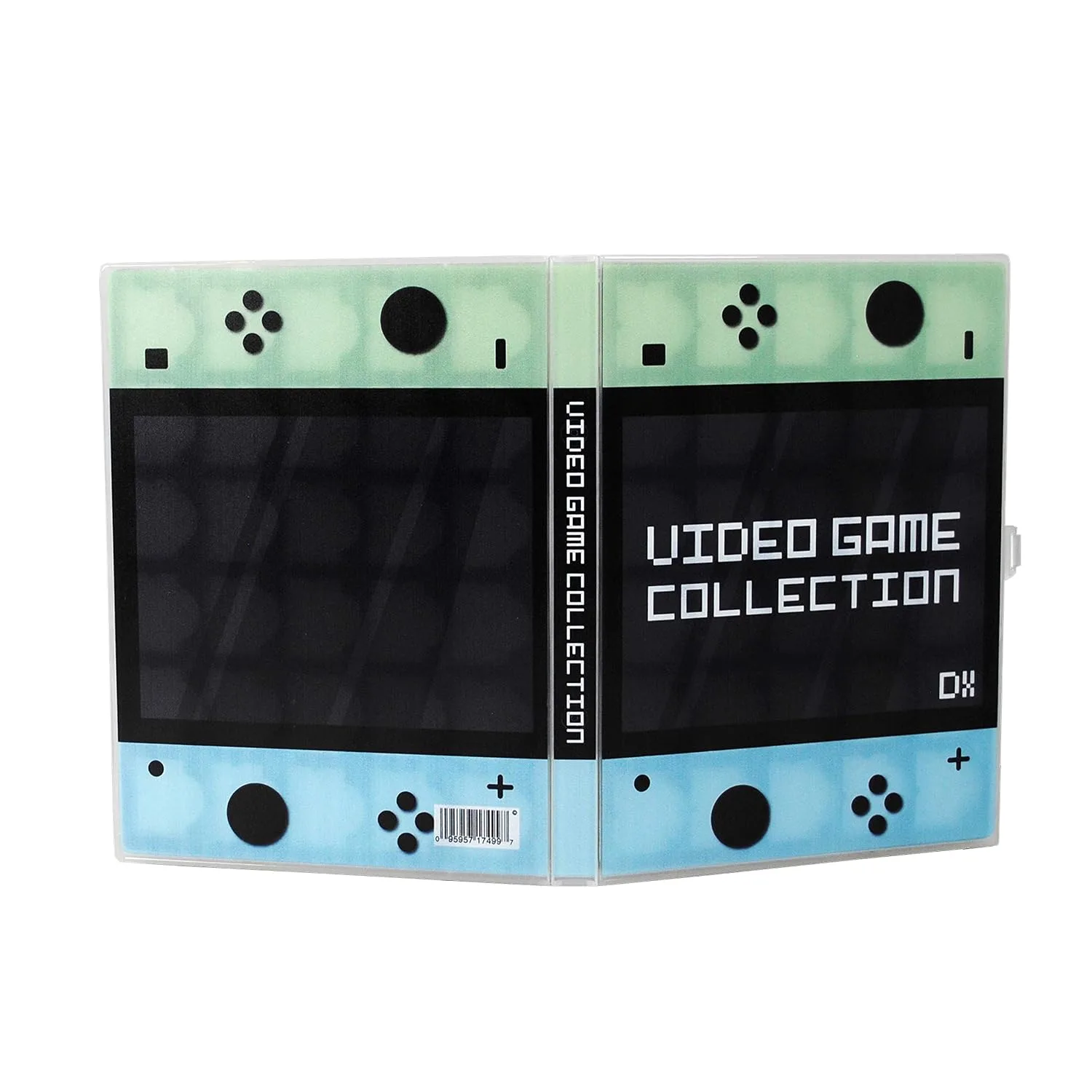 UniKeep Game Case for Nintendo Switch Cartridges - Holds 60 Video Games Securely in Foam | Heavy Duty Compact Travel Storage Binder & Protective Holder Organizer with Snap-Lock Closure