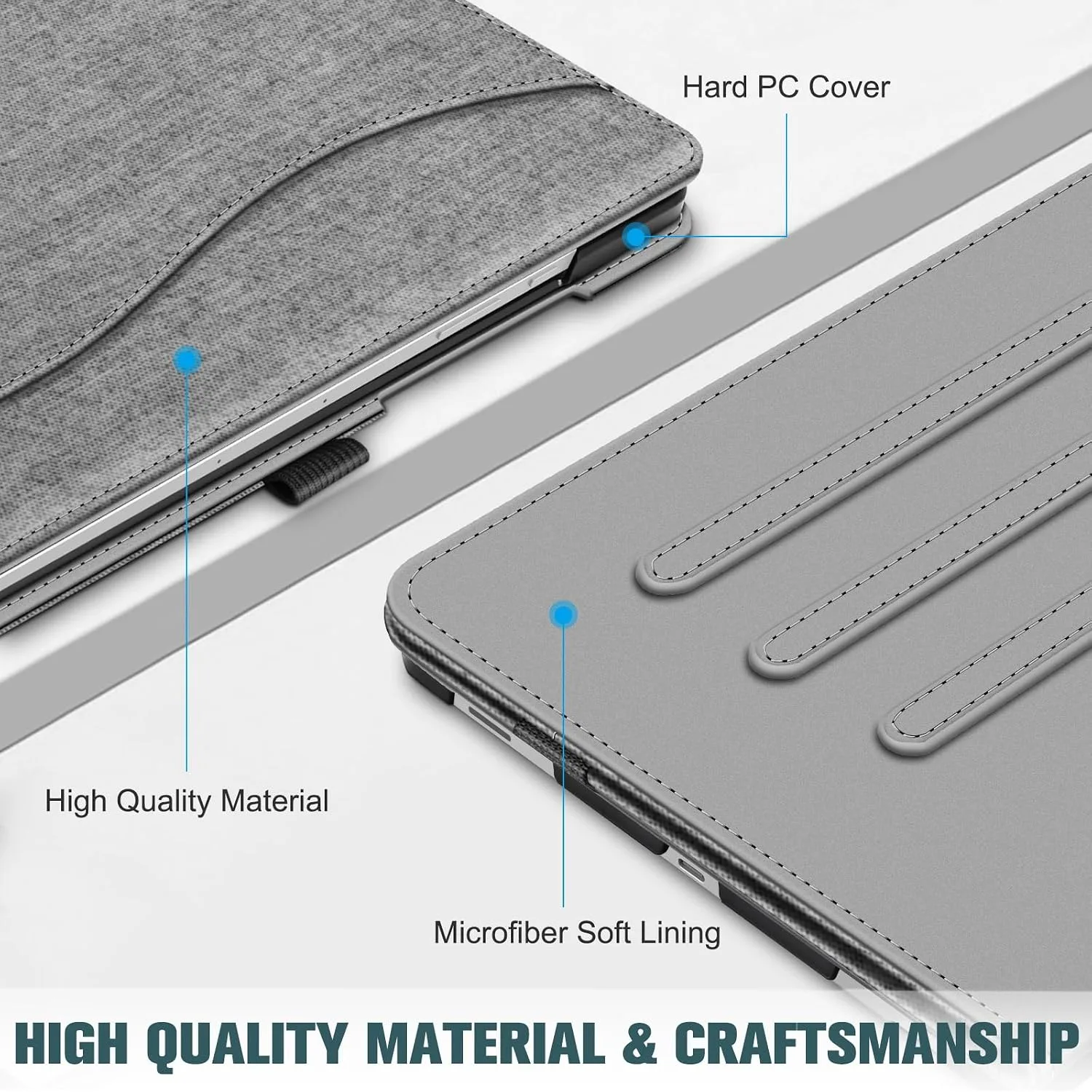 Fintie Multi-Angle Case for Samsung Galaxy Tab S10 Lite/S10 FE/S9 FE 10.9''