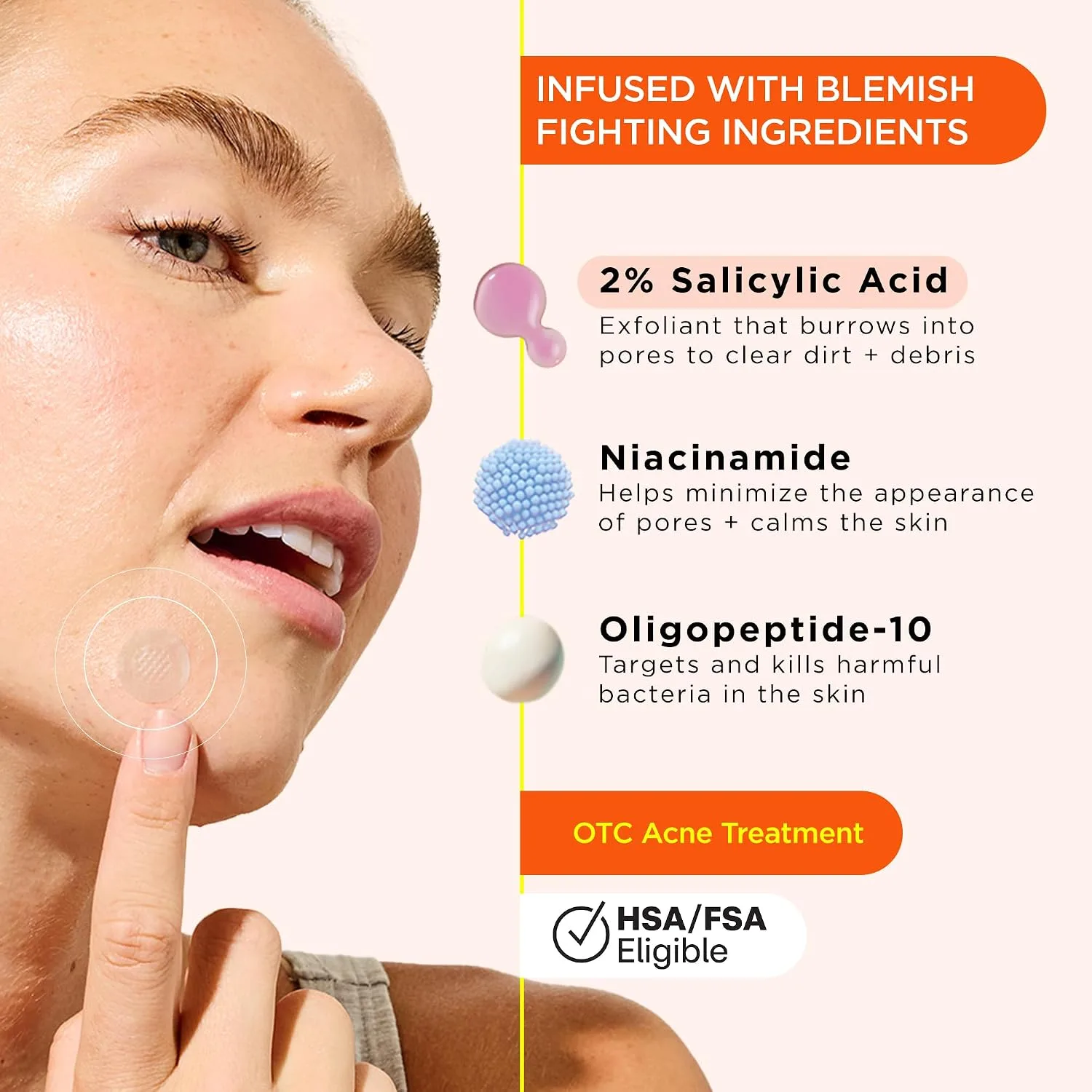 ZitSticka Killa Acne Extra Strength Microdart Pimple Patches For Face, 20Ct