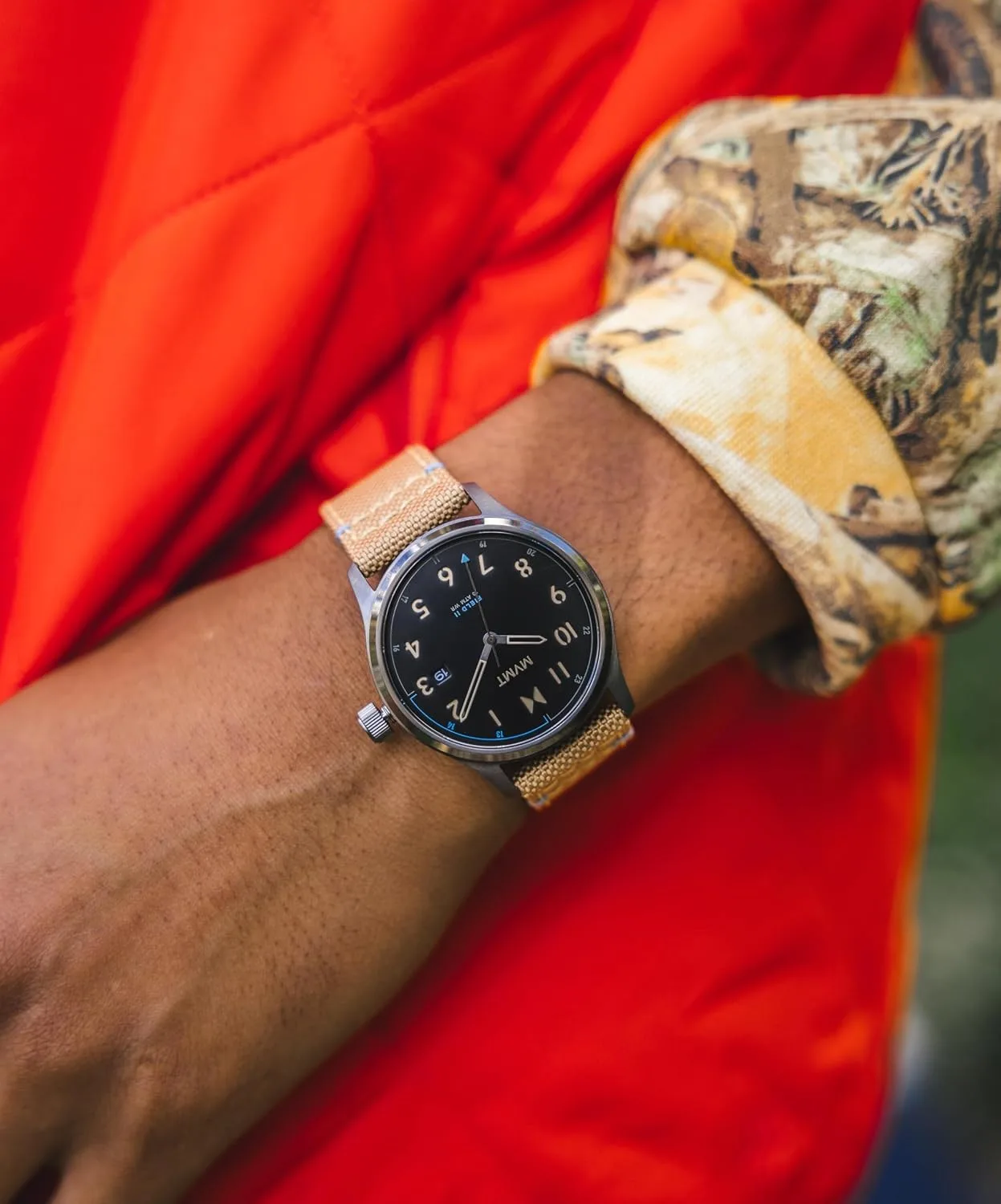 MVMT Field II Men's Watch - Everyday Wear for Him - 41mm