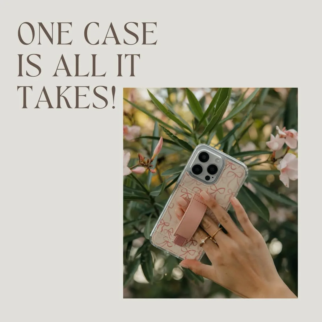 Walli Cases Wallet Phone Case for iPhone 13, Card Holder Kickstand