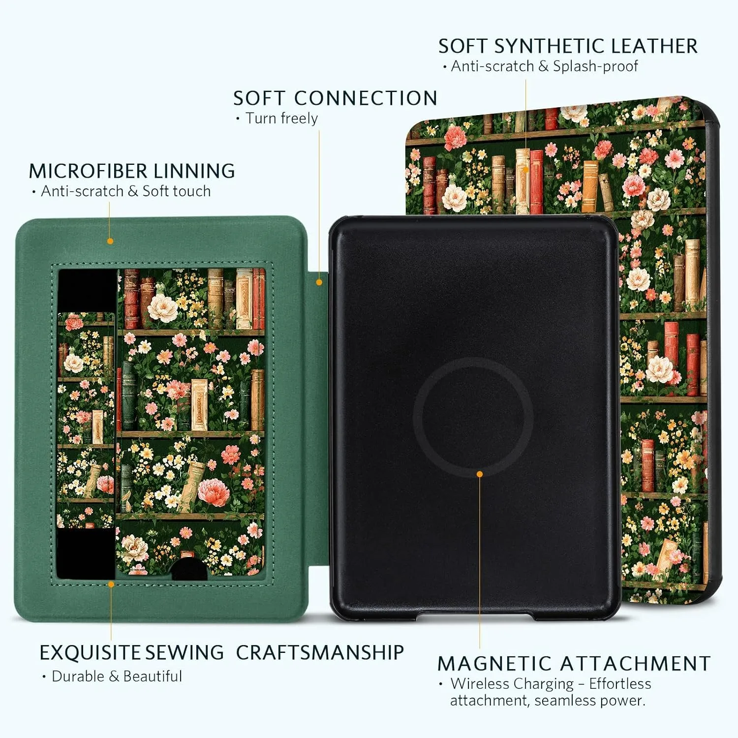 CoBak Case for 7" Kindle Paperwhite 12th Gen 2024 and Kindle Colorsoft