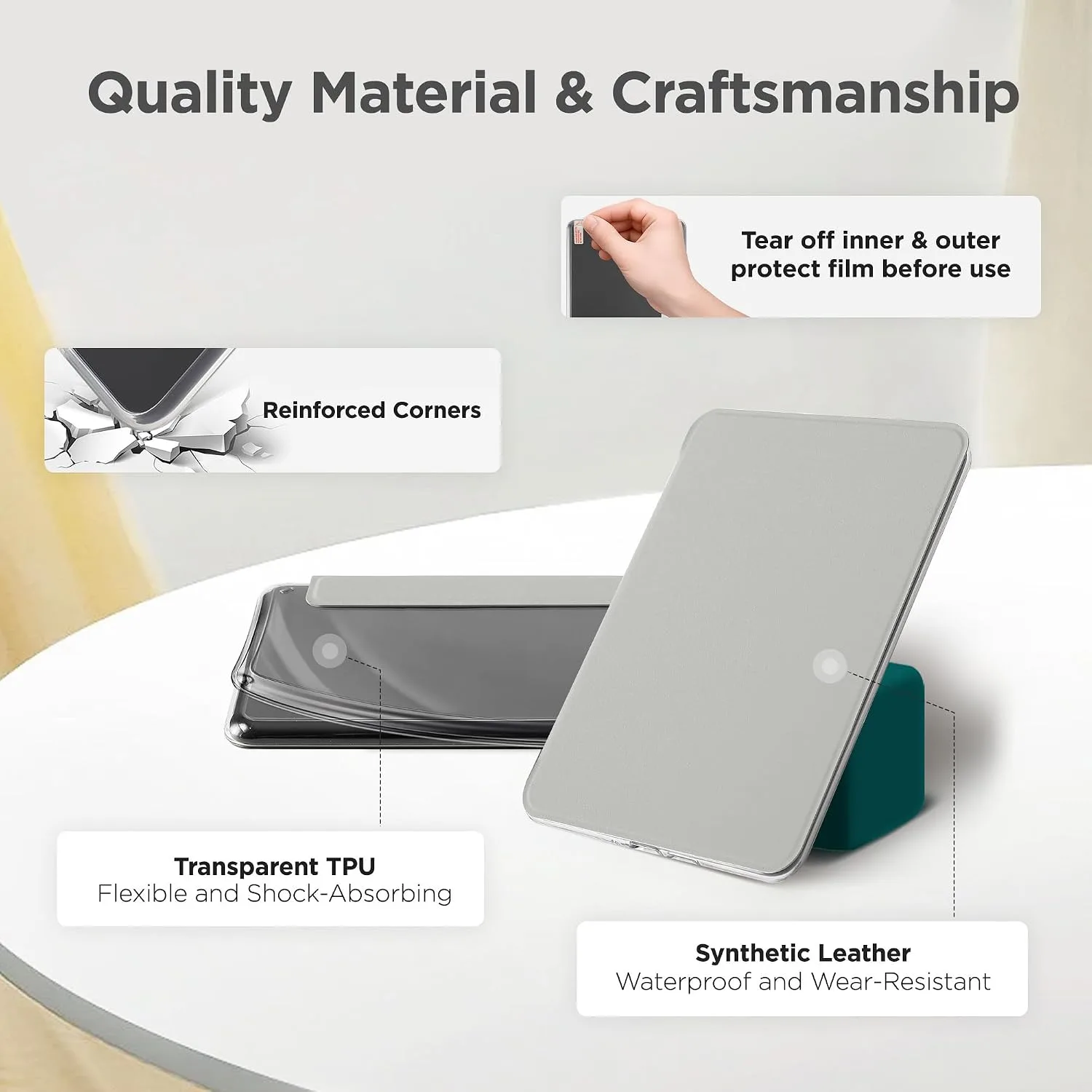 SESENSE Magnetic Case for 7'' Kindle Paperwhite 12th Gen 2024 & Colorsoft