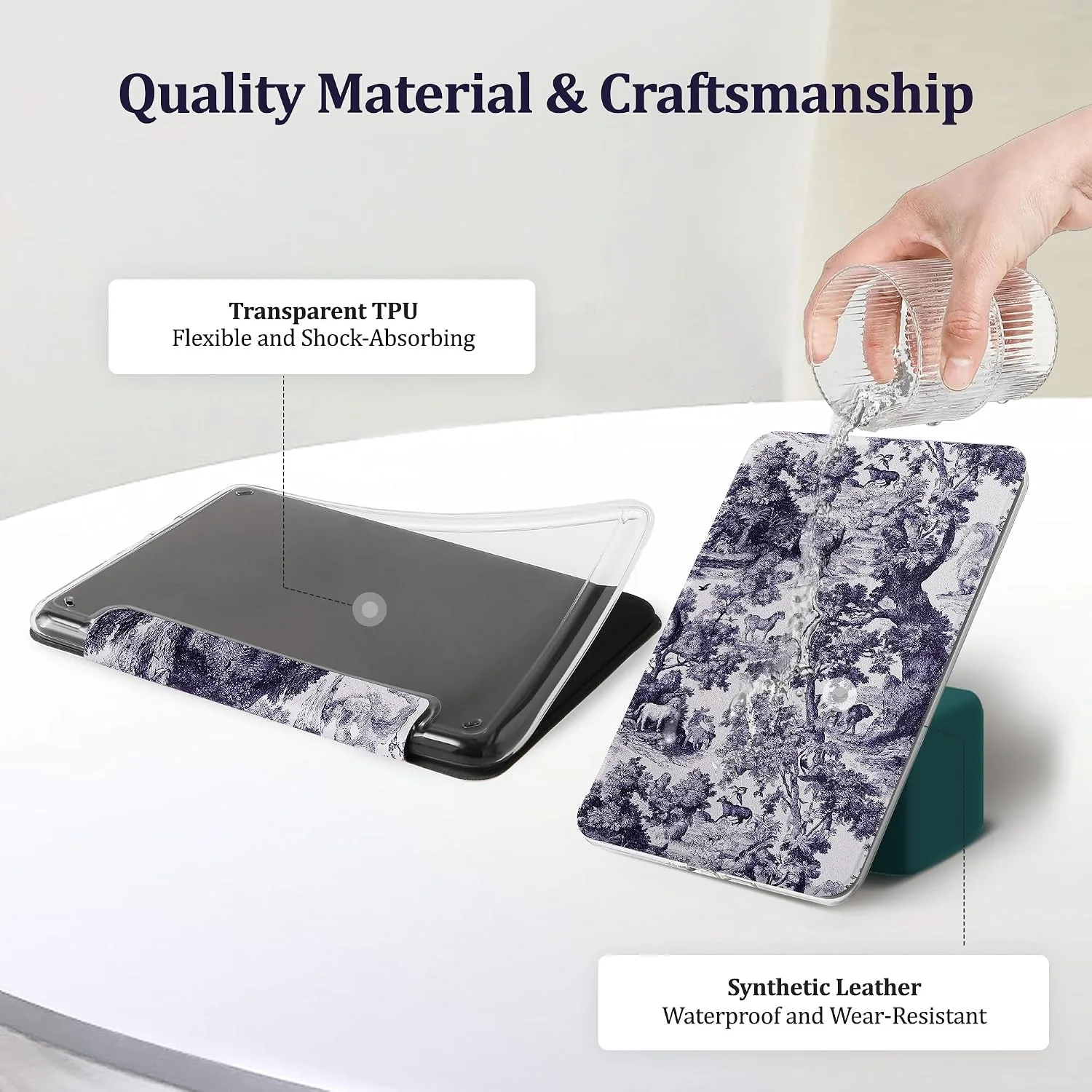 Clear Case for 7'' Kindle Paperwhite 12th Gen 2024 & Colorsoft