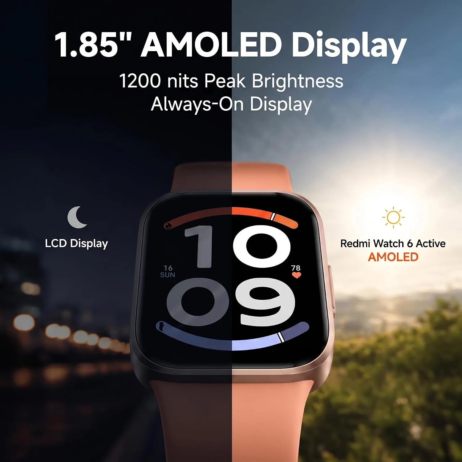 Xiaomi Redmi Smart Watch (6 Active Orange)