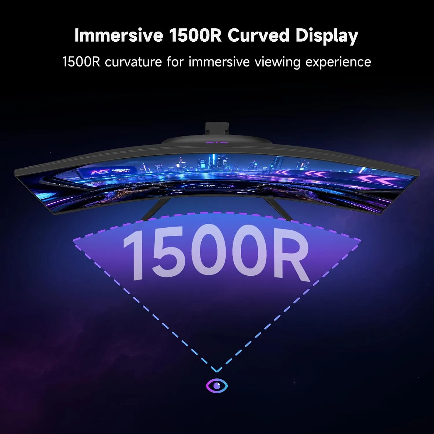 KTC 32 Inch 280Hz 240Hz Curved Gaming Monitor, FHD PC Monitor 1080P, H32C5
