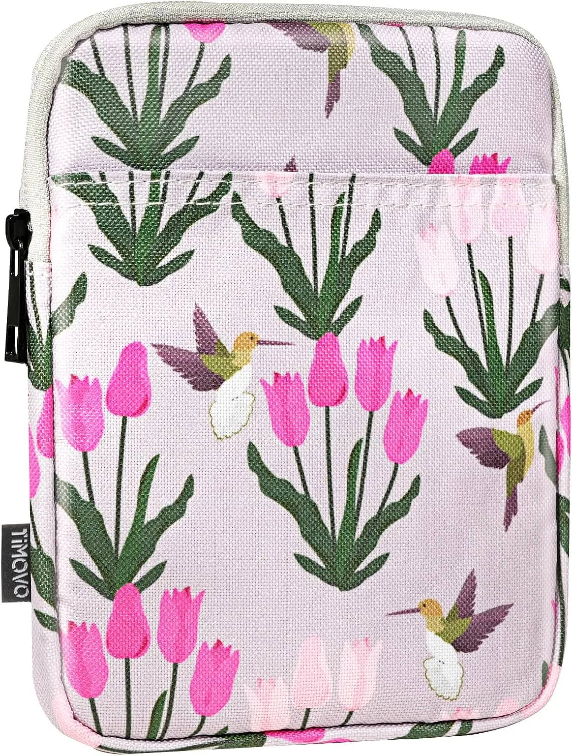 TiMOVO 6-7 Inch Sleeve Case for eReader Book, Tulip & Bird