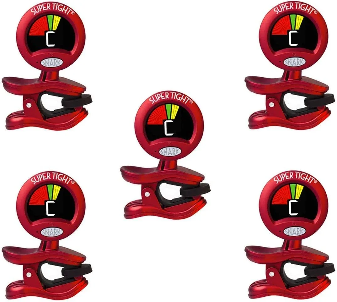 Snark ST-2 Super Tight All Instrument Tuner and Metronome (5-pack)