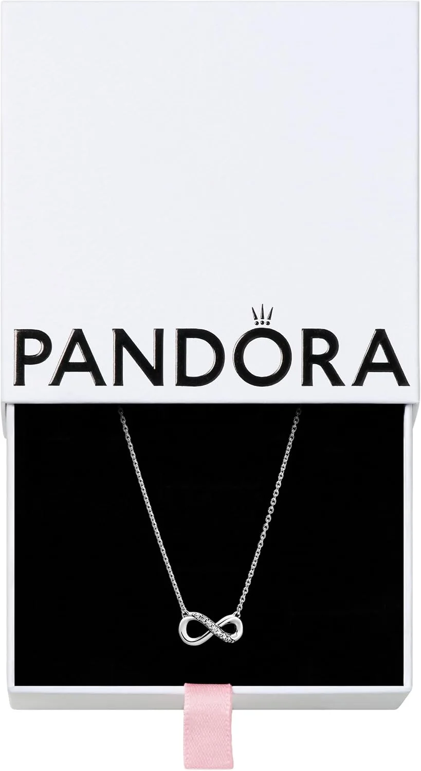 PANDORA Sparkling Infinity Collier Necklace, 19.7"