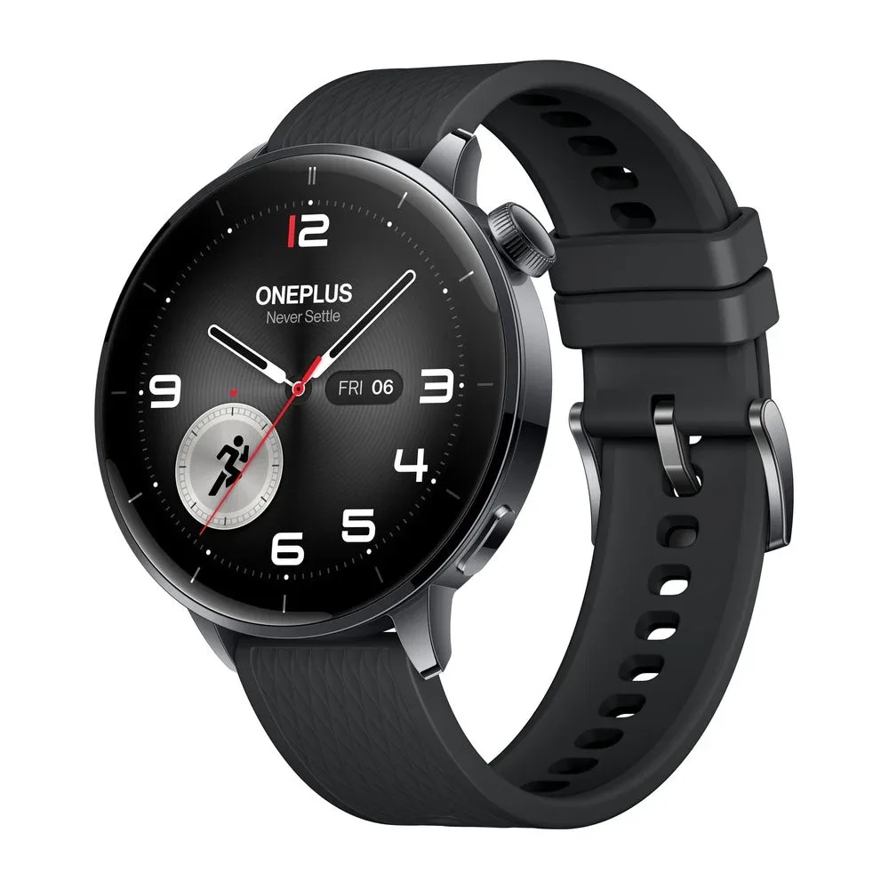 Smartwatch OnePlus Watch 3 43mm Black Steel WearOS GPS