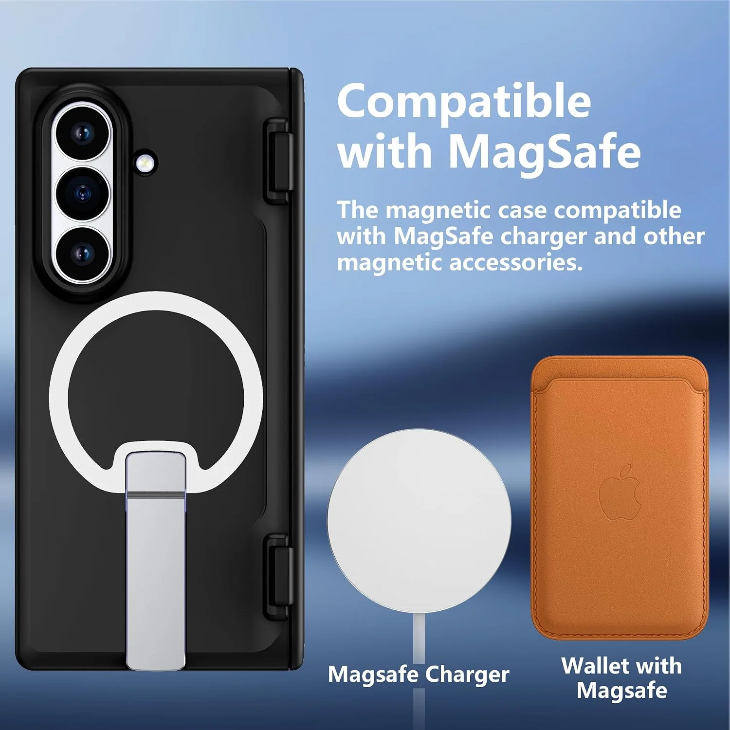 For Samsung Galaxy Z Fold 8 Ultra Case with Kickstand & Screen Protector