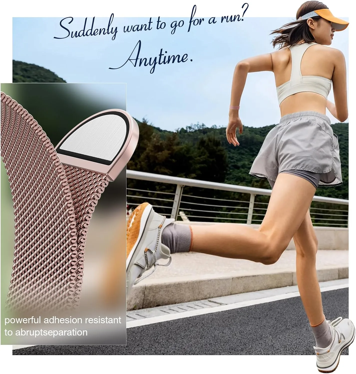 3 Pack Mesh Loop Compatible with Apple Watch Bands for Women Men