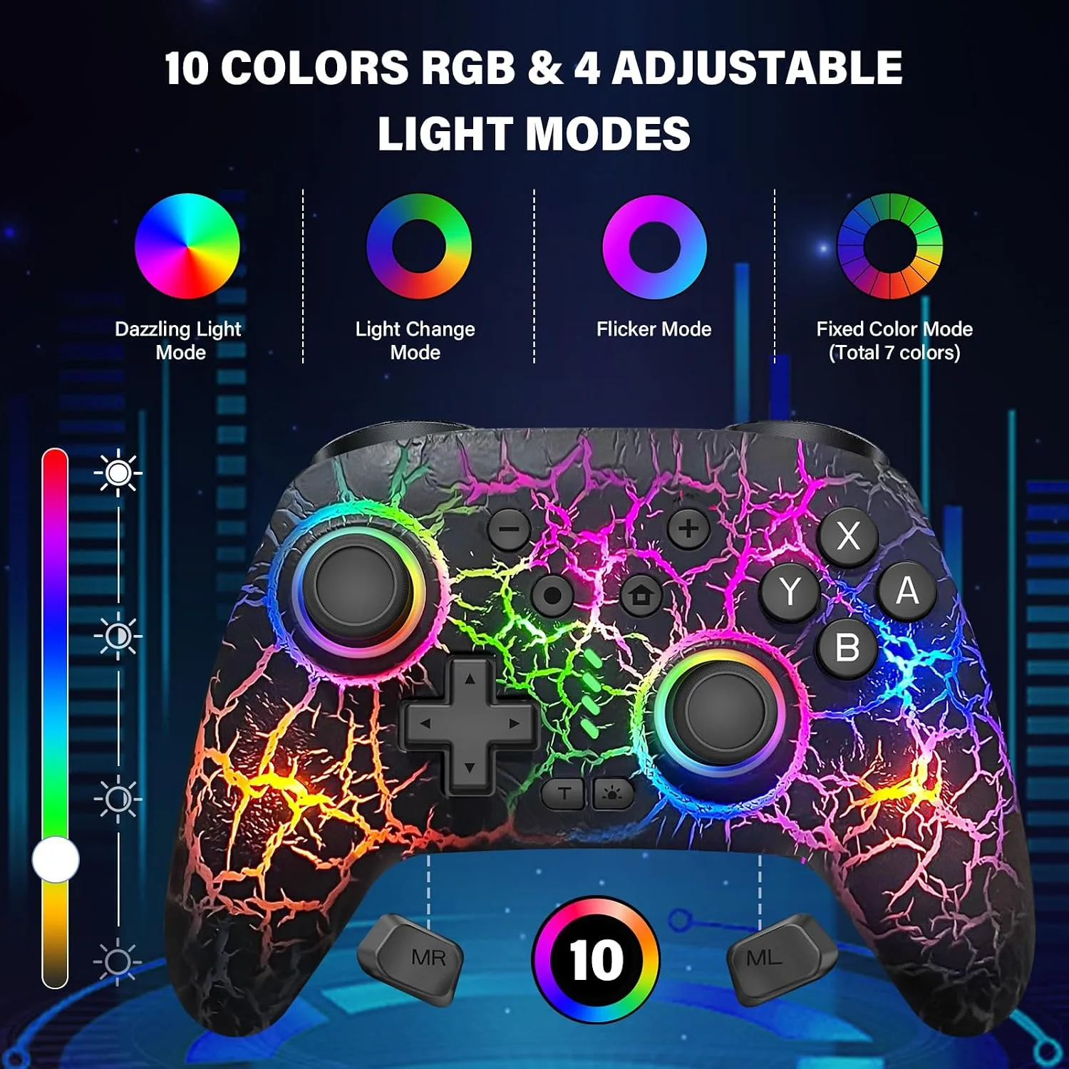 Switch Controller for Nitendo Switch/Switch 2/Switch Lite/Switch OLED