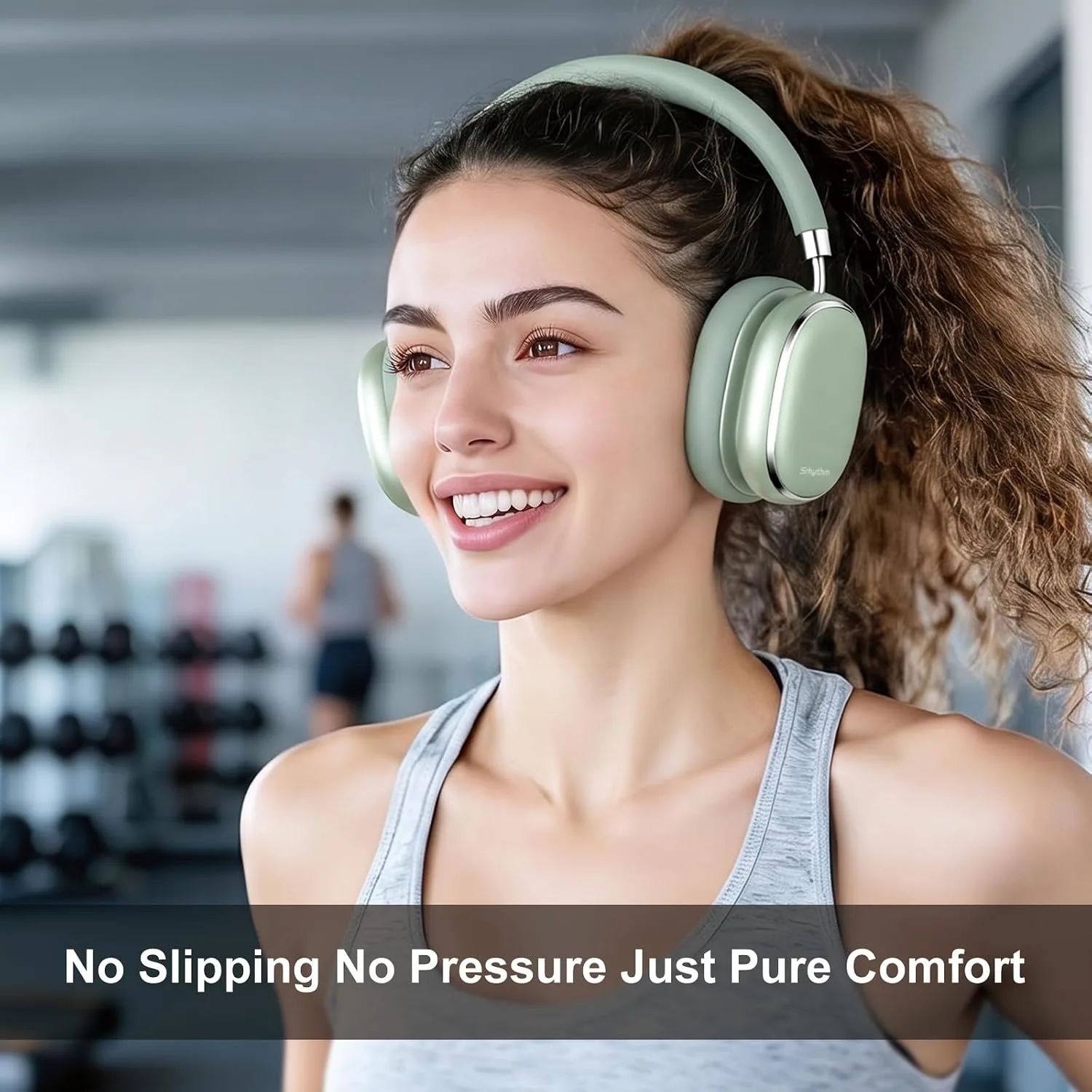 Srhythm NiceComfort 95 Hybrid Noise Cancelling Headphones Wireless