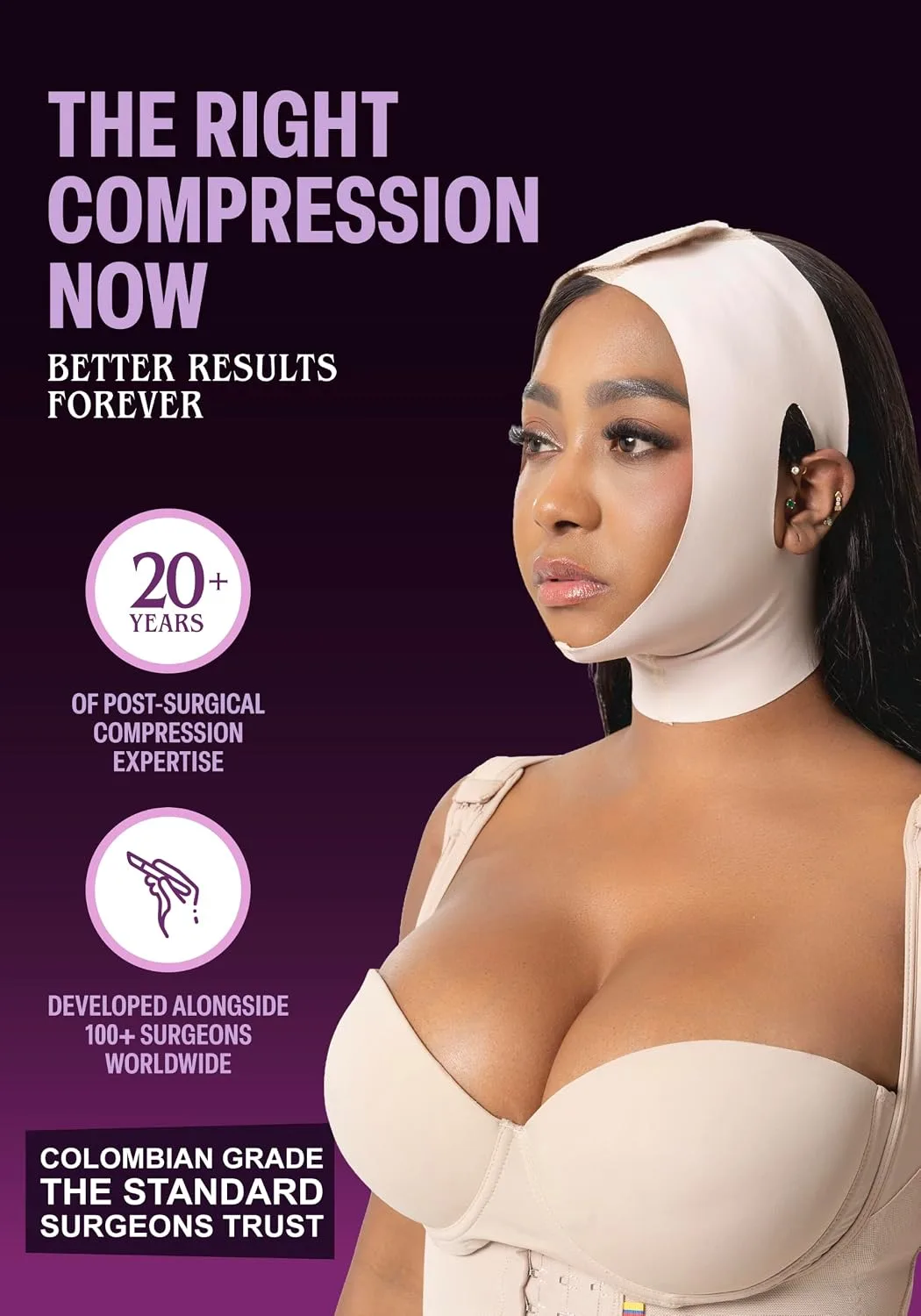 Snatched Body Chin Tightening and Lifting Strap Wrap Face
