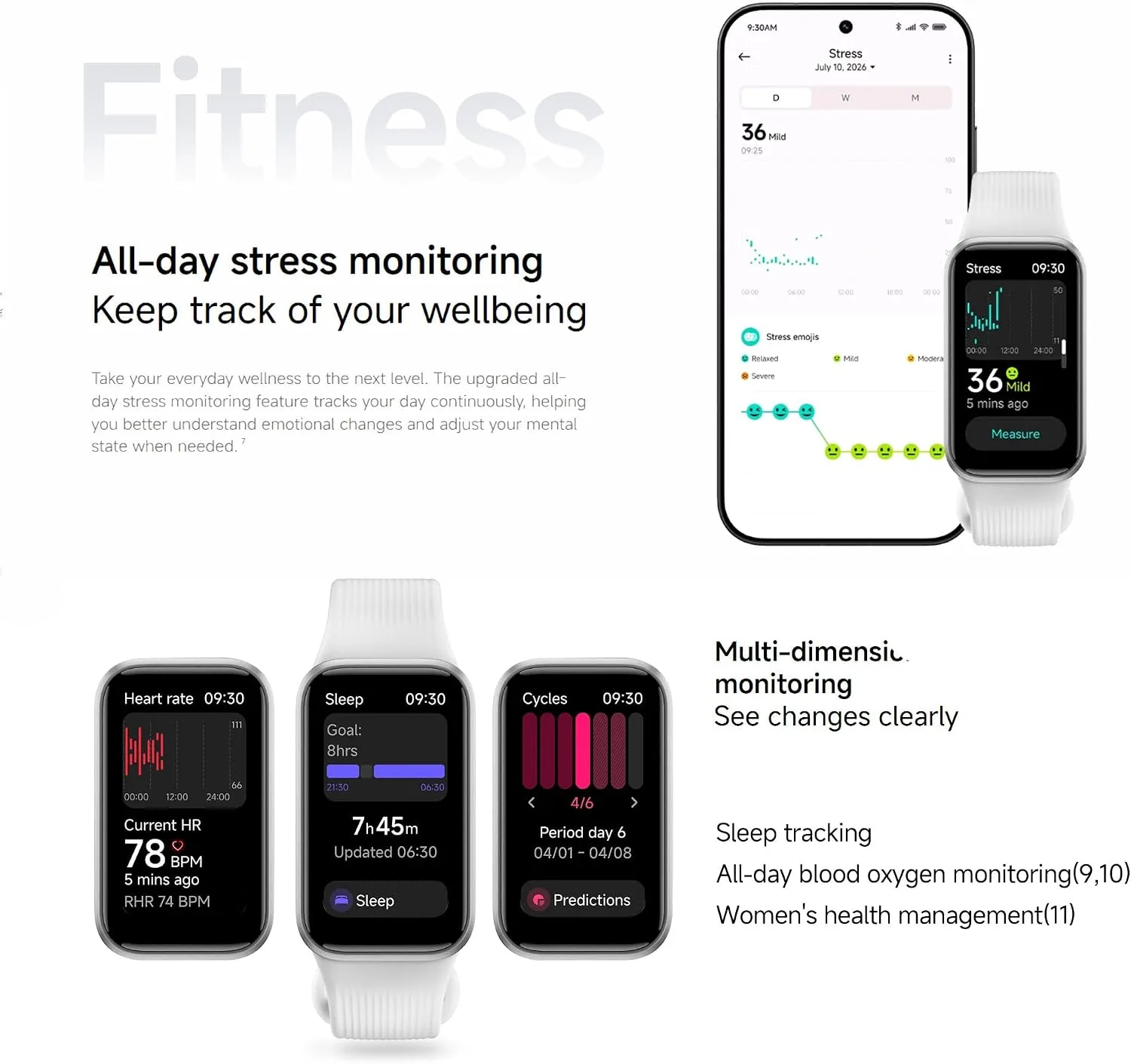 Xiaomi Smart Band 11 Active Fitness Tracker, 1.47" 60Hz Display, 21-Day Battery Life, 5ATM Waterproof for Swimming, Heart Rate & Sleep Monitor, 50 Workout Modes, Activity Tracker for Android iOS