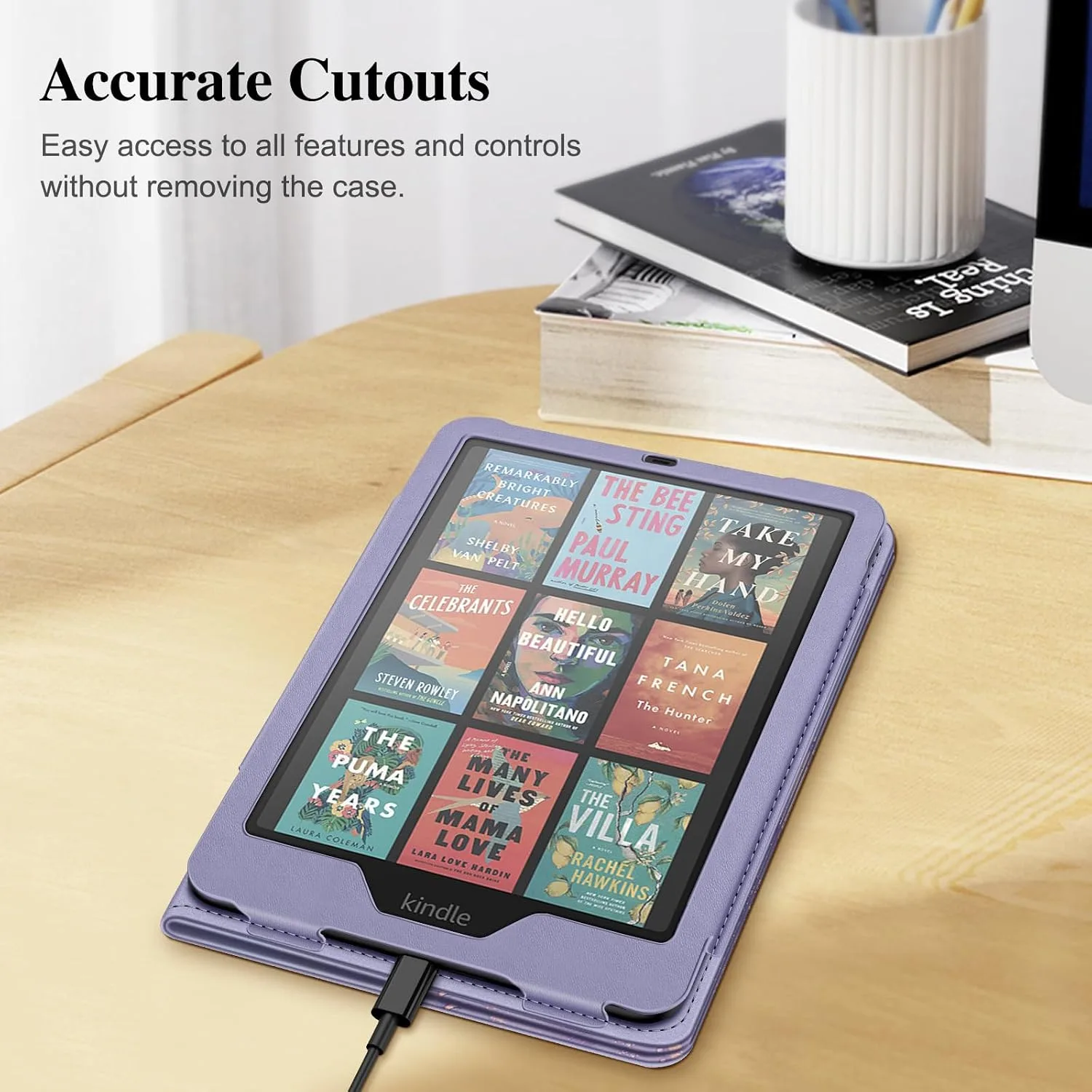 Fintie Folio Case for Kindle Paperwhite 12th/11th Gen & Kindle Colorsoft