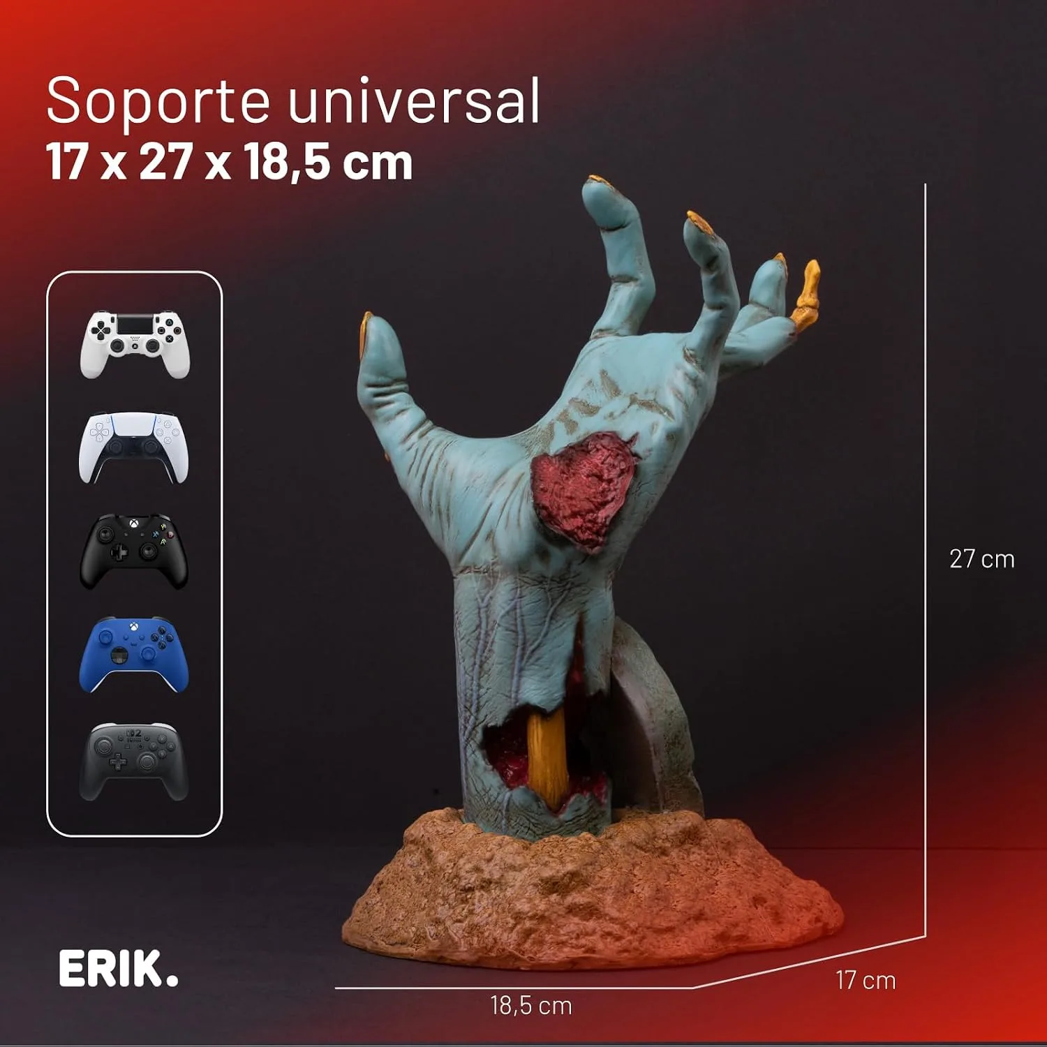 Grupo Erik Gaming Controller Holder | Gaming Equipment