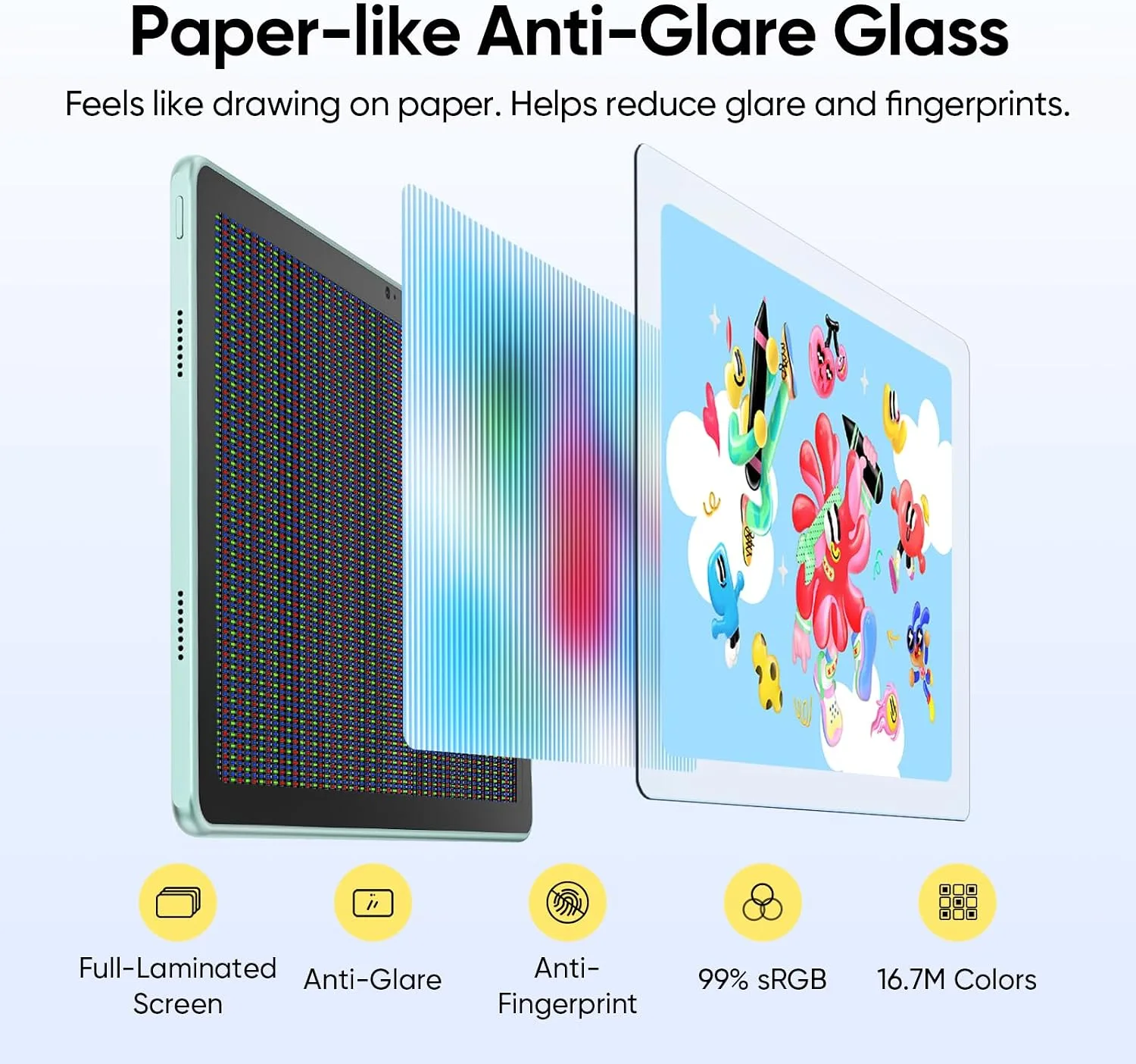 Ugee ArtPlay 12" Drawing Pad 16K Ultra-Sensitive, Standalone Drawing Tablet