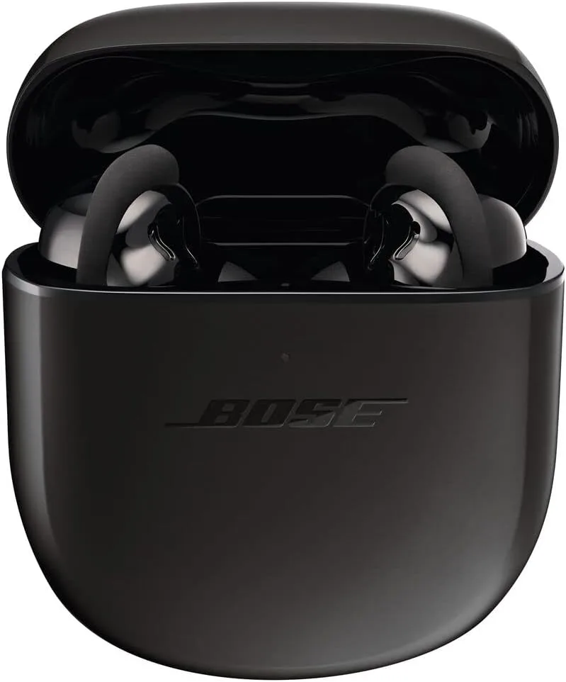 Bose QuietComfort Earbuds II, Wireless, Bluetooth, World’s Best Noise Cancelling In-Ear Headphones with Personalized Noise Cancellation & Sound, Triple Black (Renewed)