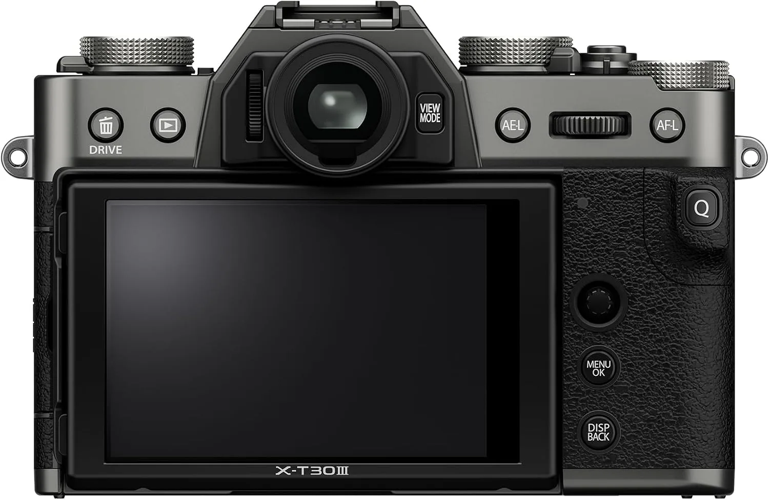 FUJIFILM X-T30 III Mirrorless Camera Body, with XC13-33mm Lens Kit, Charcoal Silver