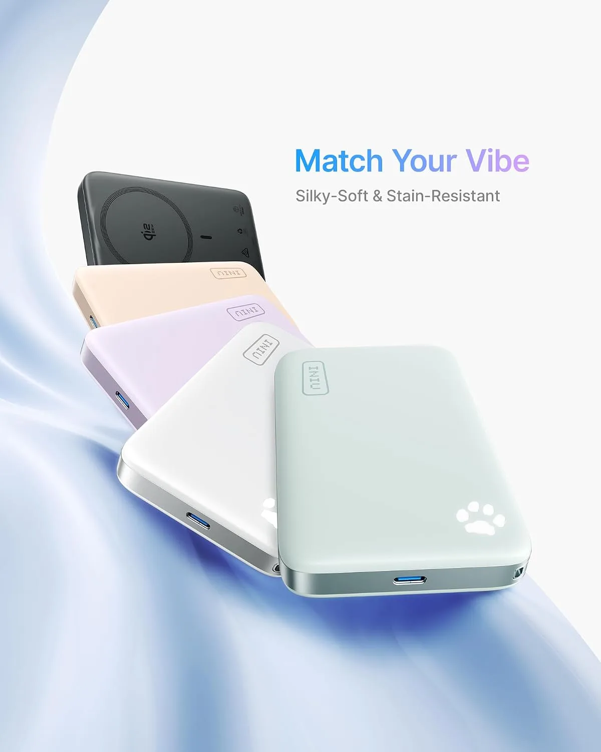 INIU for MagSafe Qi2.2 25W Portable Charger, Compact 10000mAh Power Bank