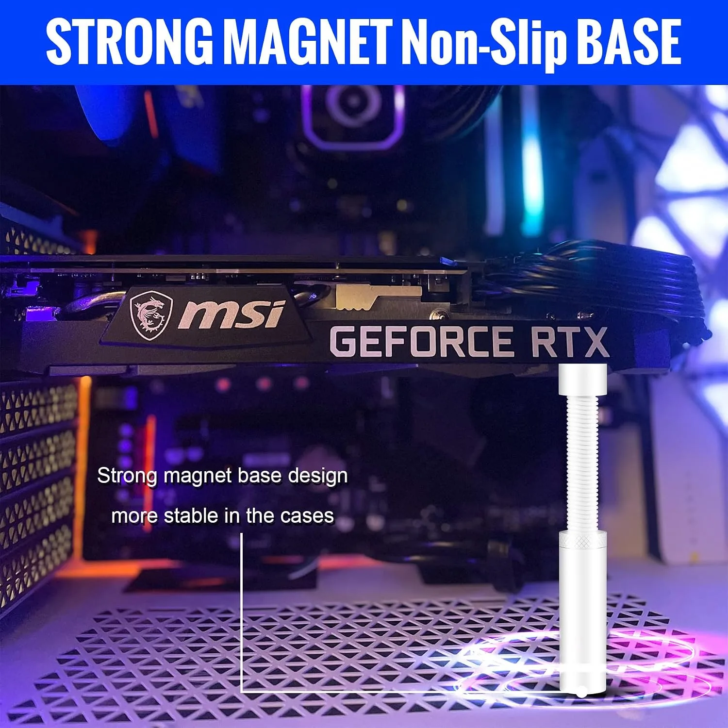 Graphics Card GPU Brace Support, Video Card Sag Holder Bracket Stand