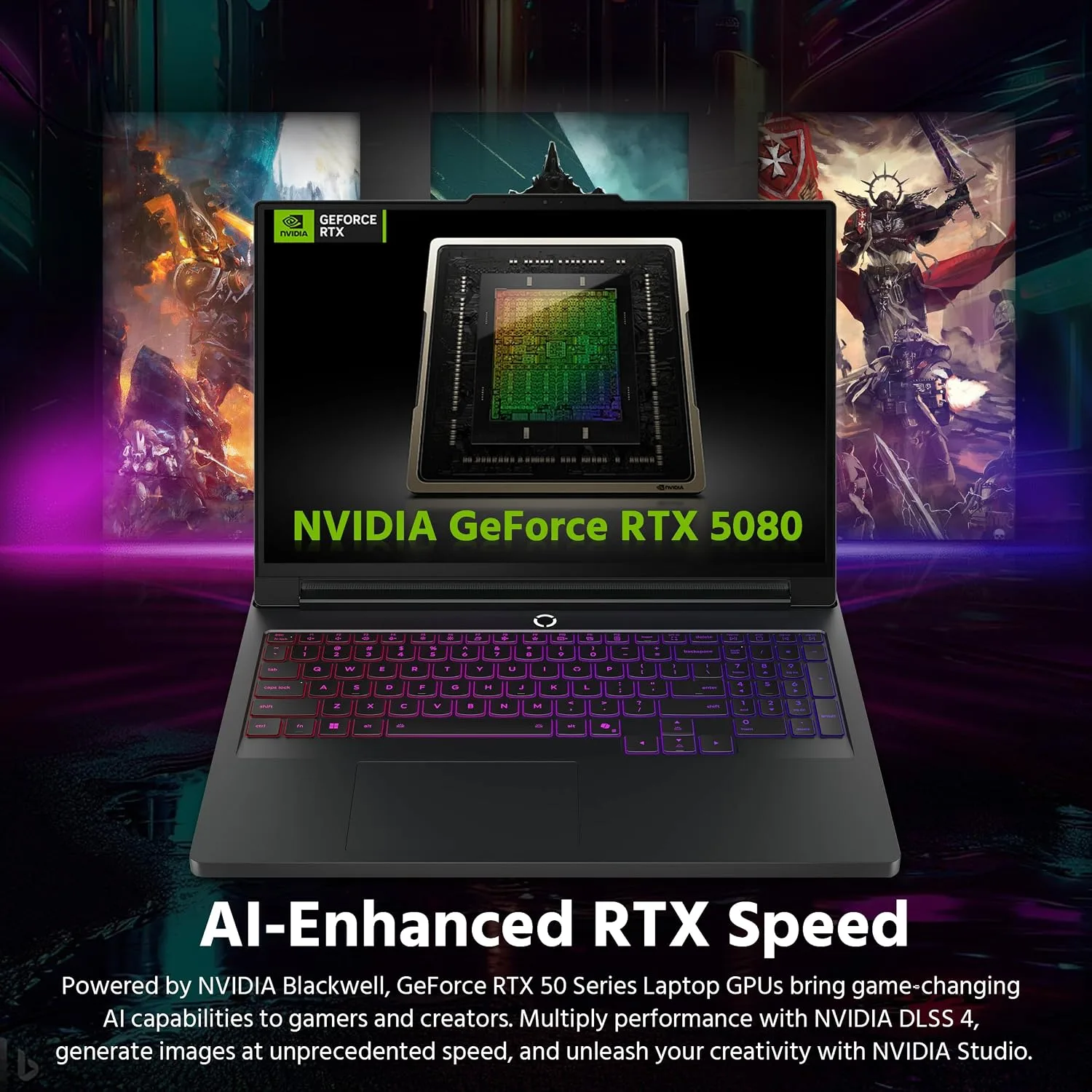 Lenovo Legion Pro 7i 16" WQXGA 240Hz Gaming Laptop, Intel Core Ultra 9 275HX, GeForce RTX 5080 GDDR7, 32GB DDR5, 3TB Storage (2TB PCIe SSD&1TB Docking Station), Backlit Keyboard, Win 11 Pro, Black