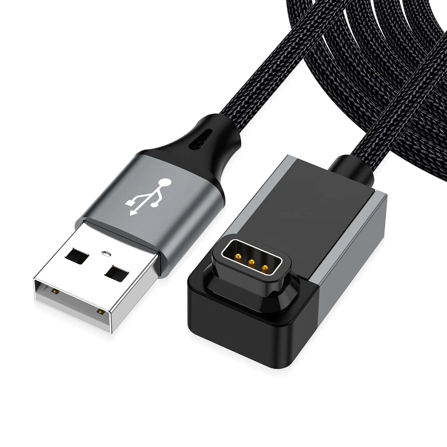 AGVEE 3.3ft Charger for Coros Smartwatch, L-Shape Right Angle