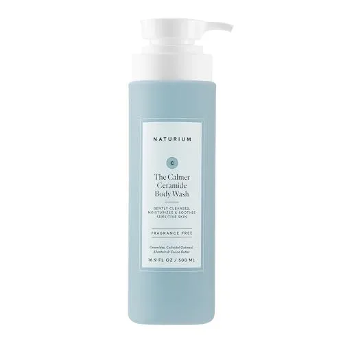 Gel de ducha Naturium The Calmer Ceramide sin fragancia 16.9 oz