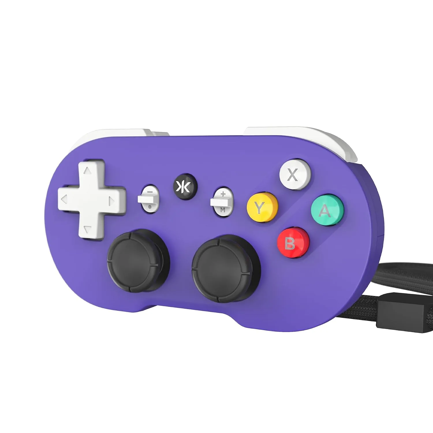 CRKD ATOM+ Wireless Mini Controller - Compatible with Nintendo Switch 2, Switch OLED, iOS, Android, PC & Smart TV - Retro Purple Edition