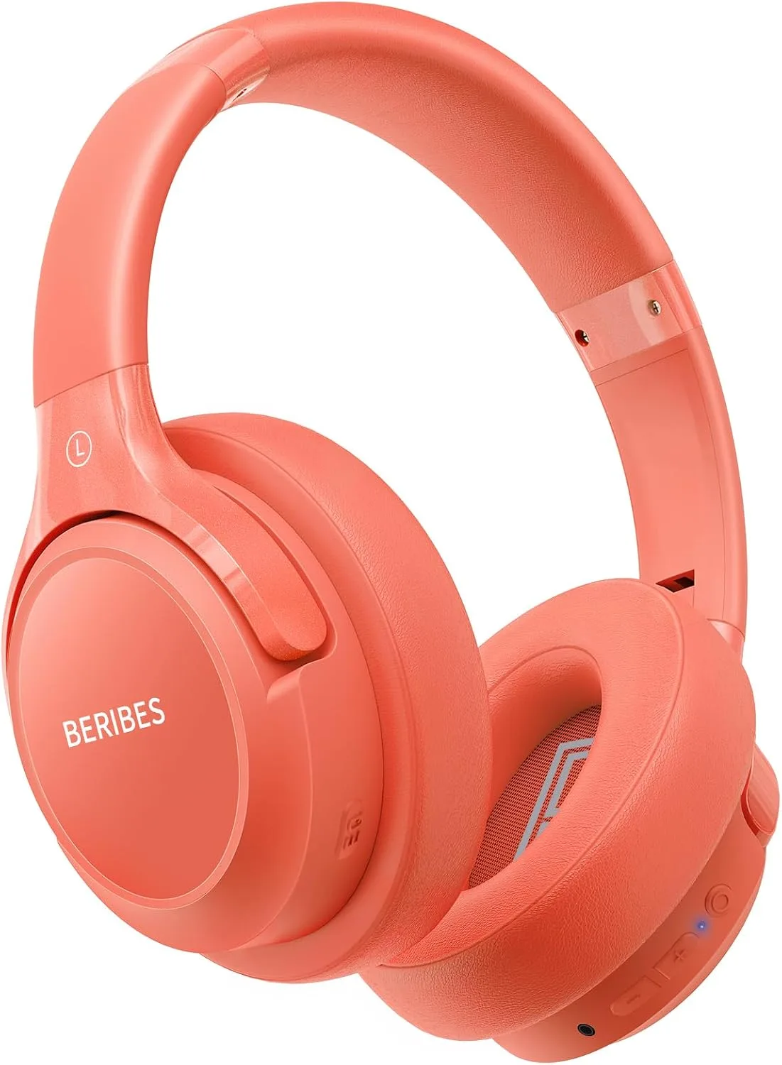 BERIBES Bluetooth Headphones Over Ear Wireless HiFi Stereo Headsets 65H 6EQ